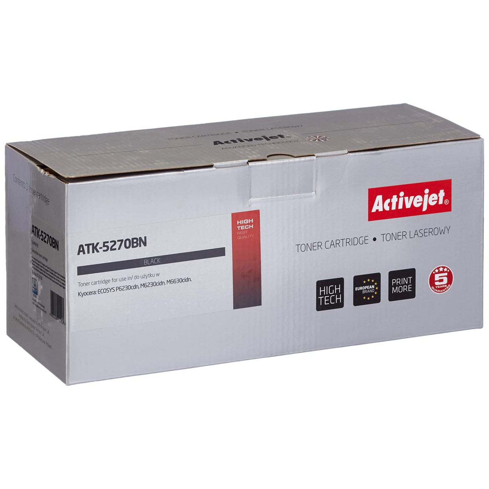 Activejet ATK-5270BN Toner Kyocera TK-5270K Replacement Supreme 8000 Pages Black
