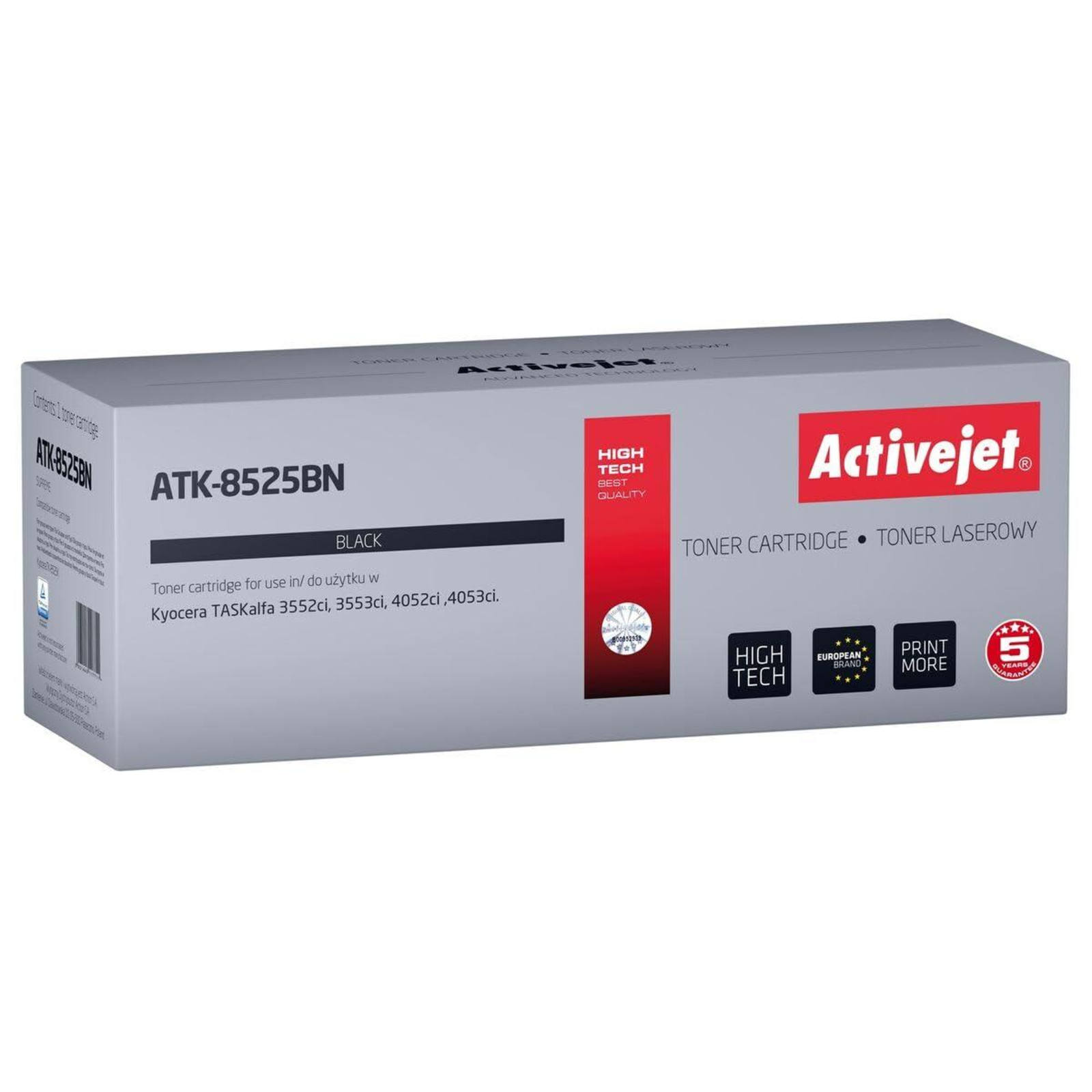 Activejet ATK-8525BN Toner Kyocera TK-8525K Replacement Supreme 30000 Pages Black