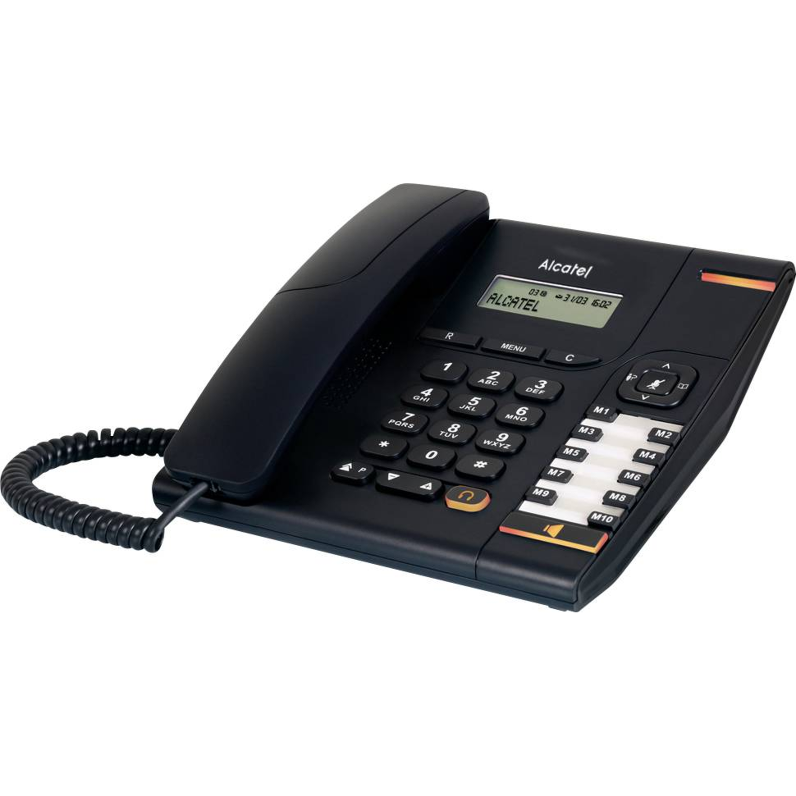Alcatel Temporis 580 Black Compact Phone
