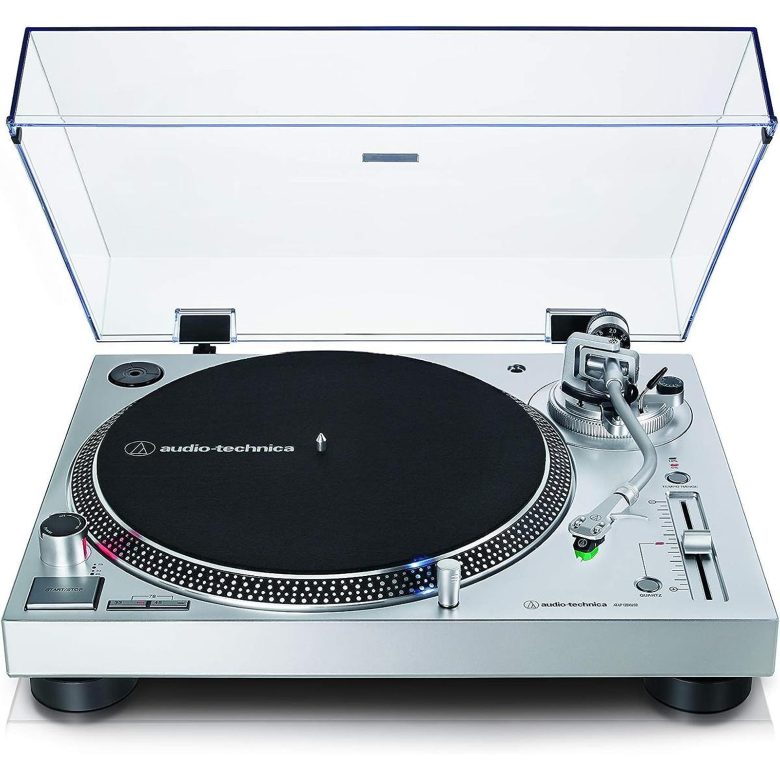Audio-Technica Audio Turntable with Belt Drive Manual Silver Aluminium