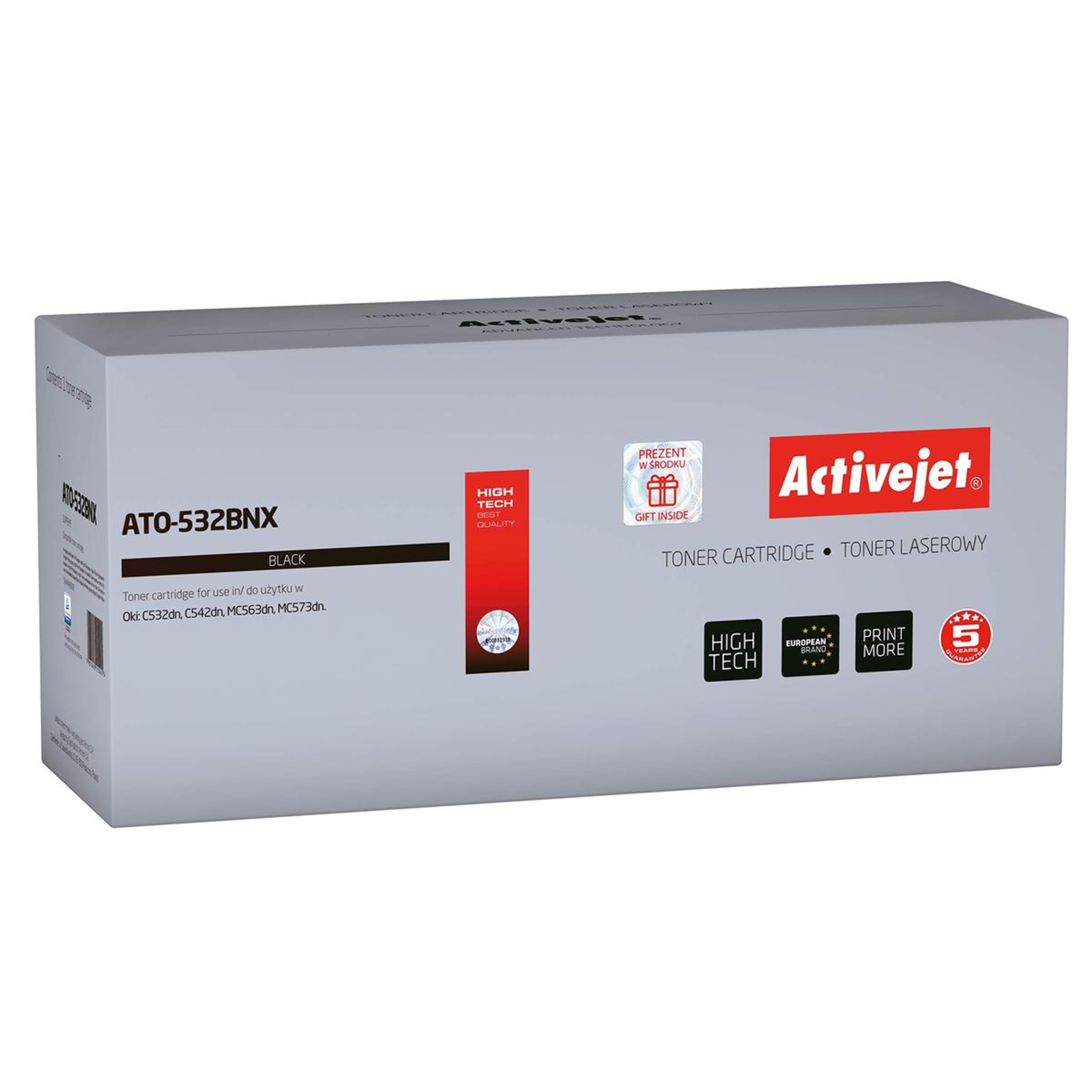 Activejet ATO-532BNX Toner Replacement OKI 46490608 Supreme 7000 Pages Black