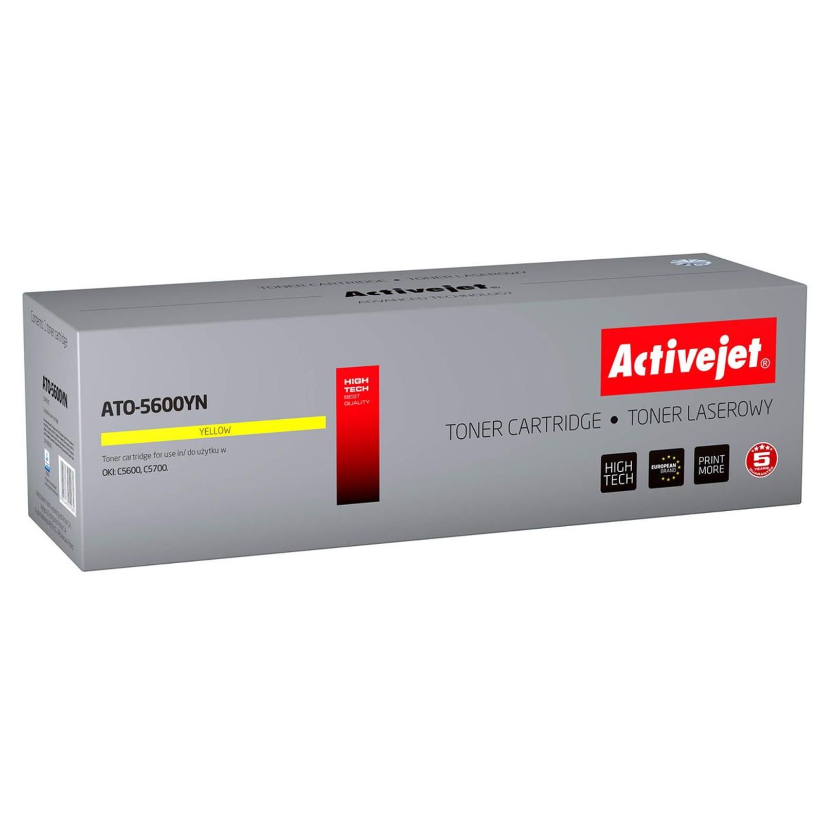 Activejet ATO-B491N Toner Replacement OKI 44917602 Supreme 12000 Pages Black
