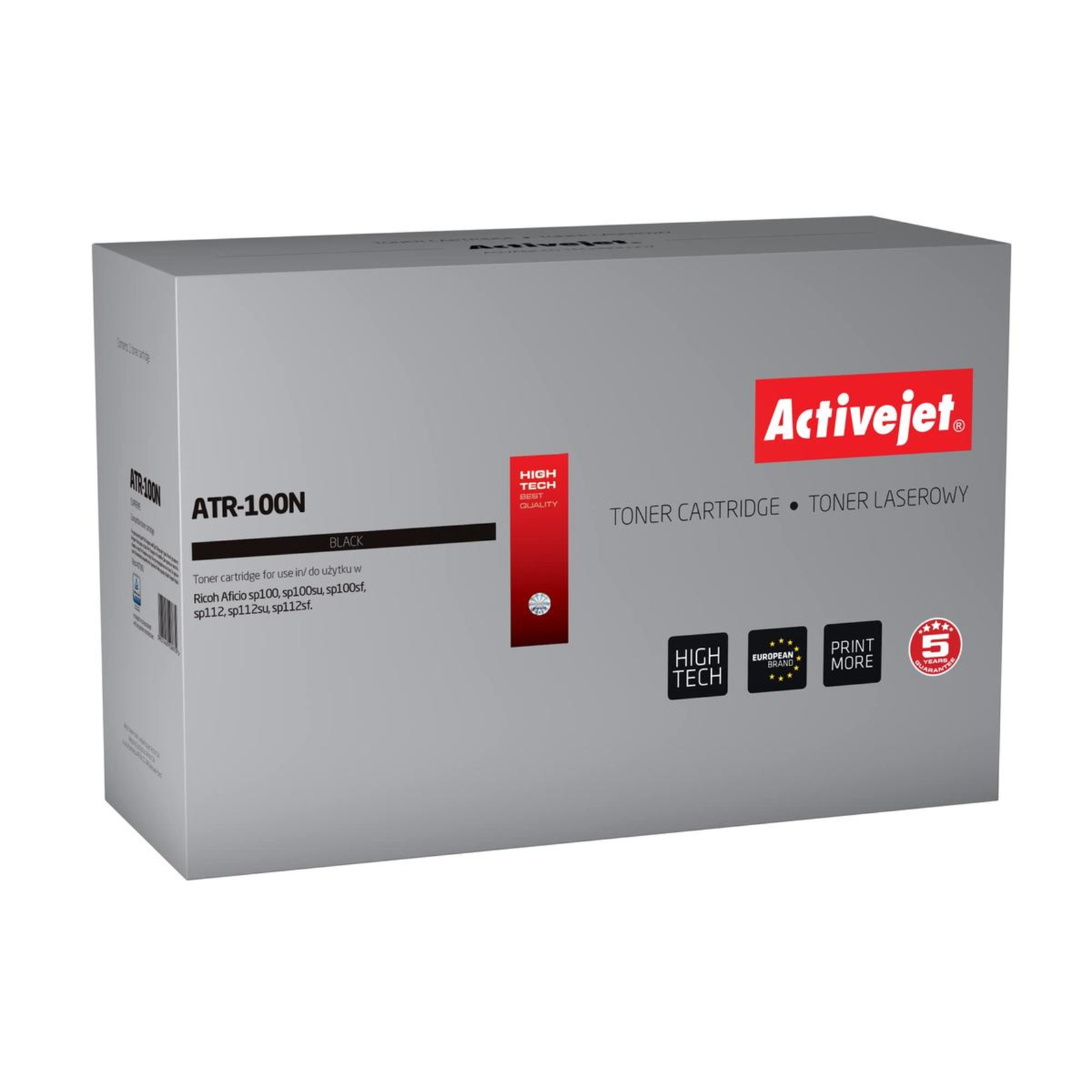 Activejet ATR-100N Toner Replacement 407166 Supreme 1200 Pages Black