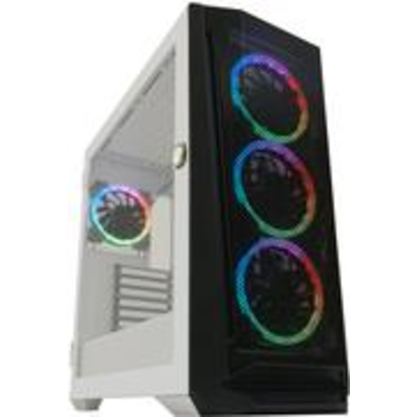 LC Power Gaming 805BW Holo-1X RGB Black White Retail Case