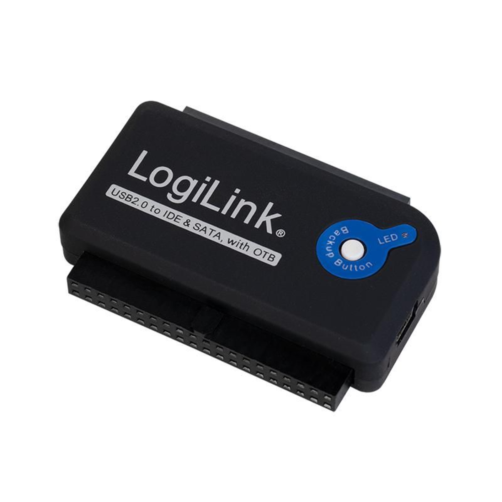 LogiLink Adapter USB 2.0 to 2,5 3,5 inches IDE SATA HDD OTB Storage Controller