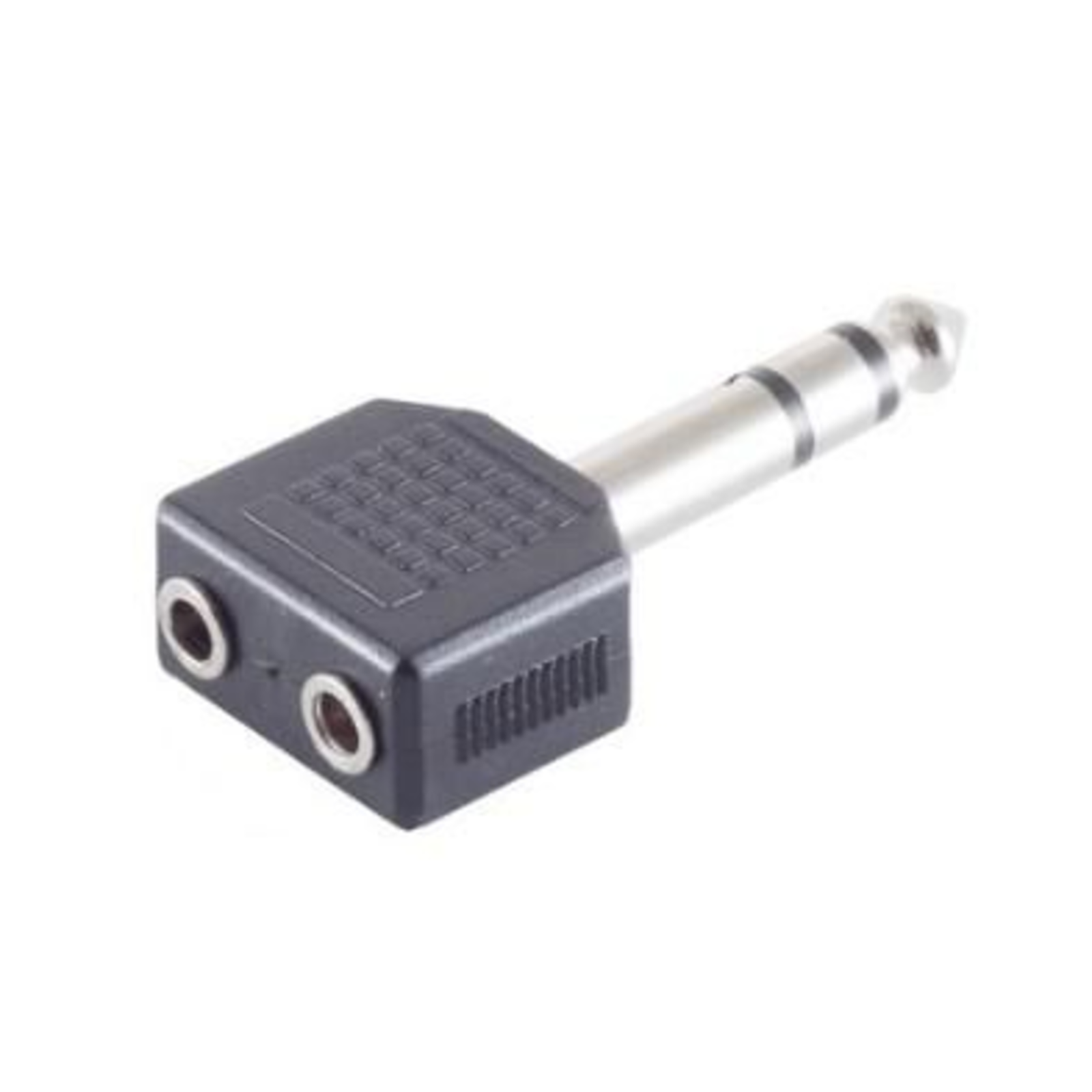 Micro Connect Adapter 6.3mm 2X3.5mm M-F Stereo