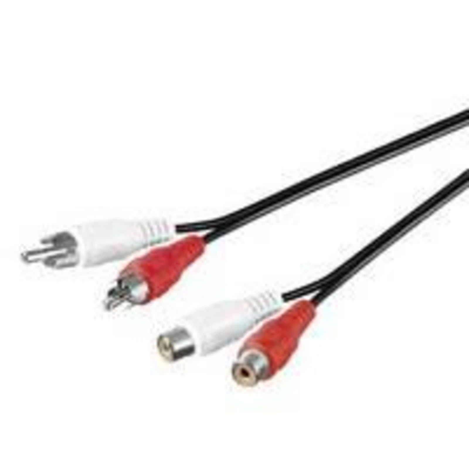 Micro Connect Stereo Ext. Cable 5 Meter Stereo Extension Cable 2 X