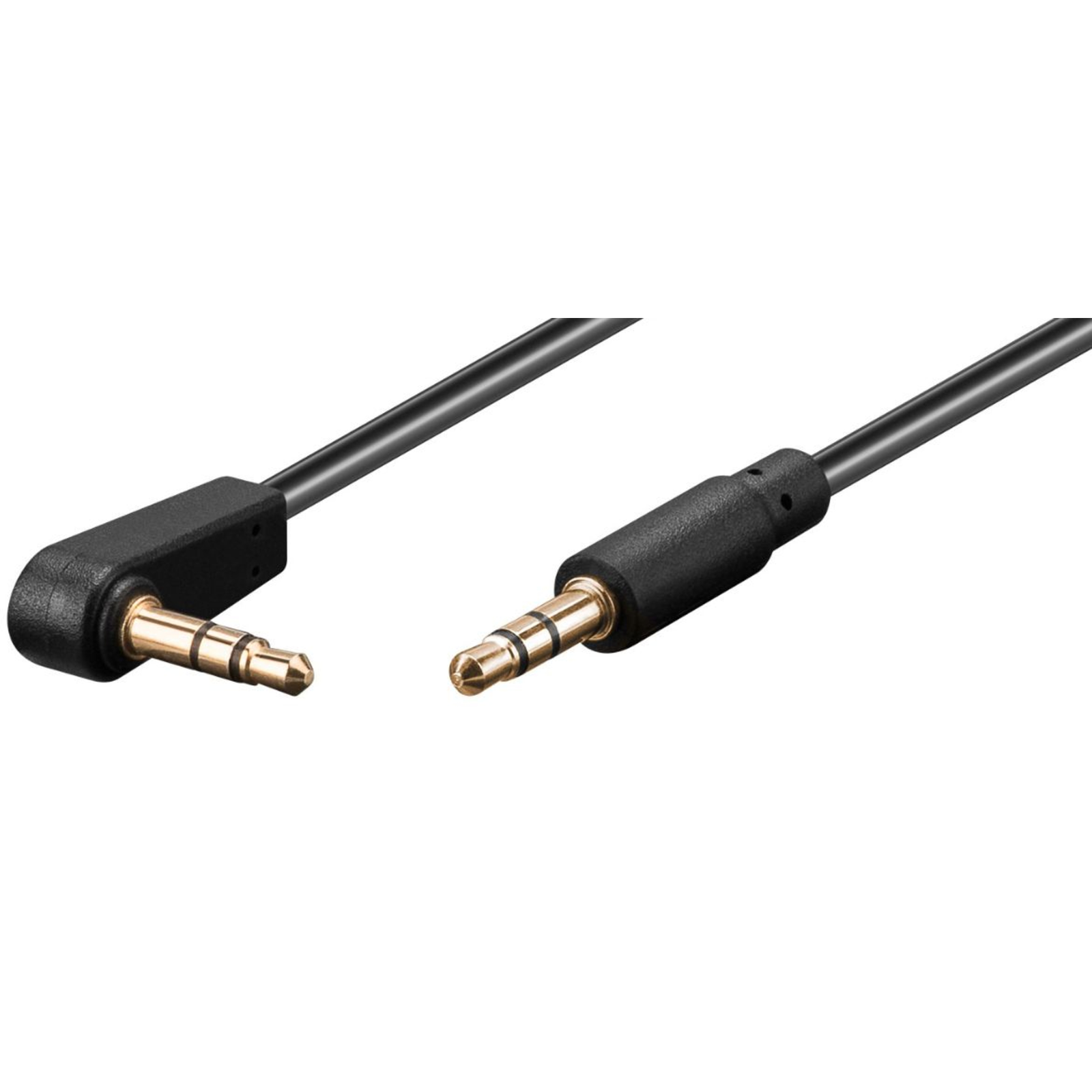 Micro Connect 3.5mm Minijack Cable 05m 90 3.5mm Minijack Cable Male-Male