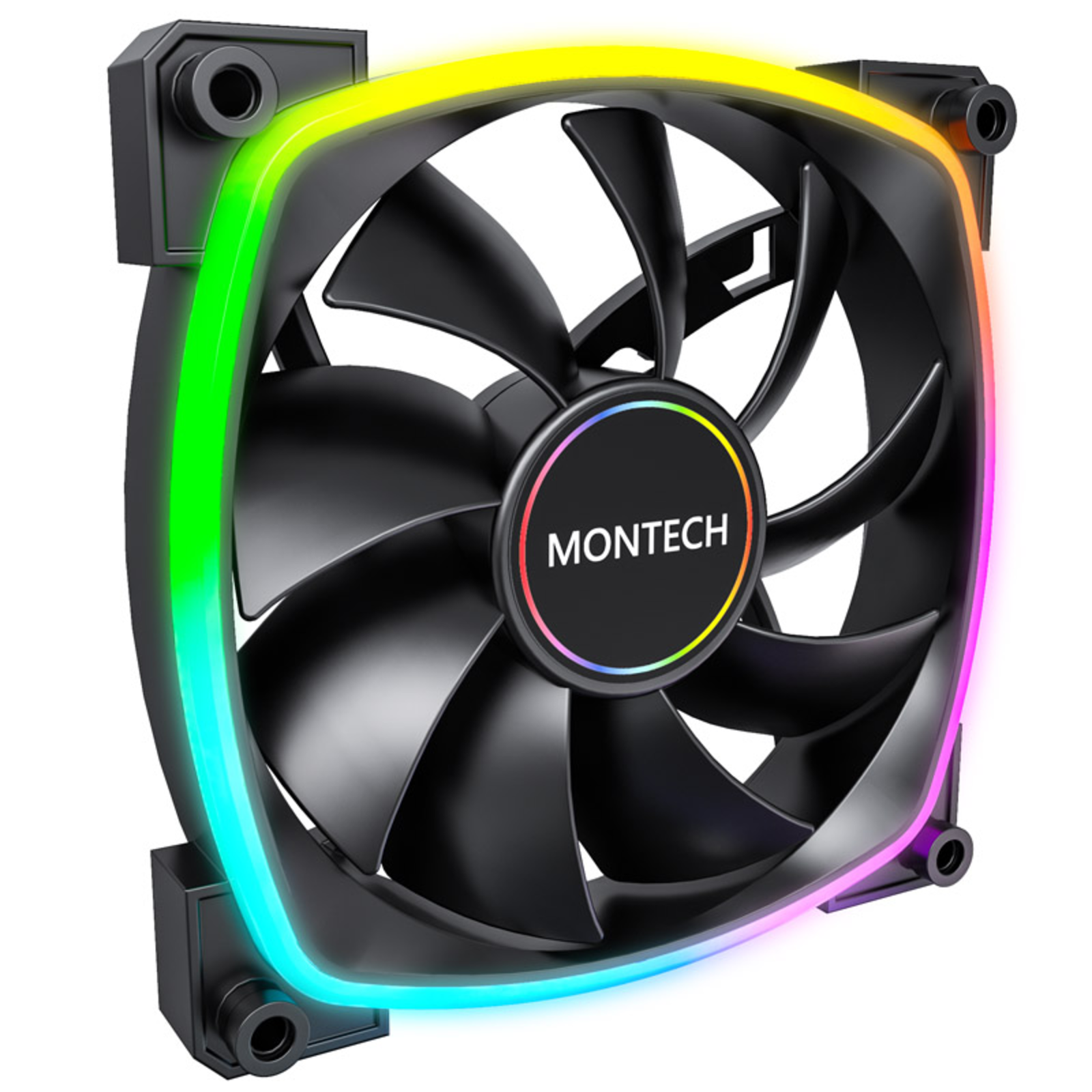 Montech AX140 PWM ARGB Fan 140mm Black