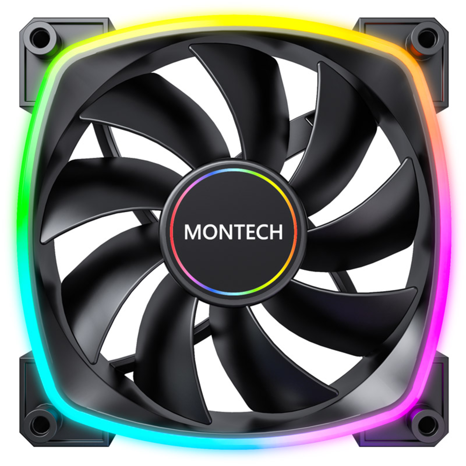 Montech AX140 PWM ARGB Fan 140mm Black