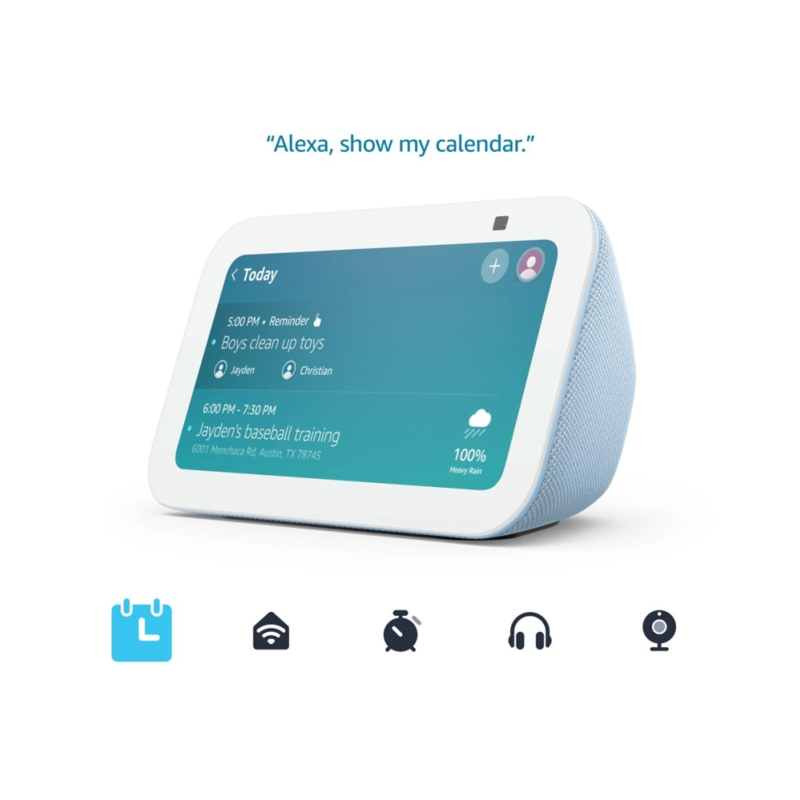 Amazon Echo Show 5 3rd Generation 2023 Blue EN