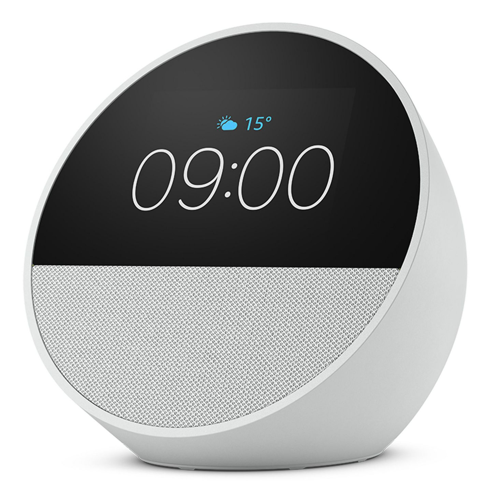 Amazon Echo Spot (2024) Smart Alarm Clock White