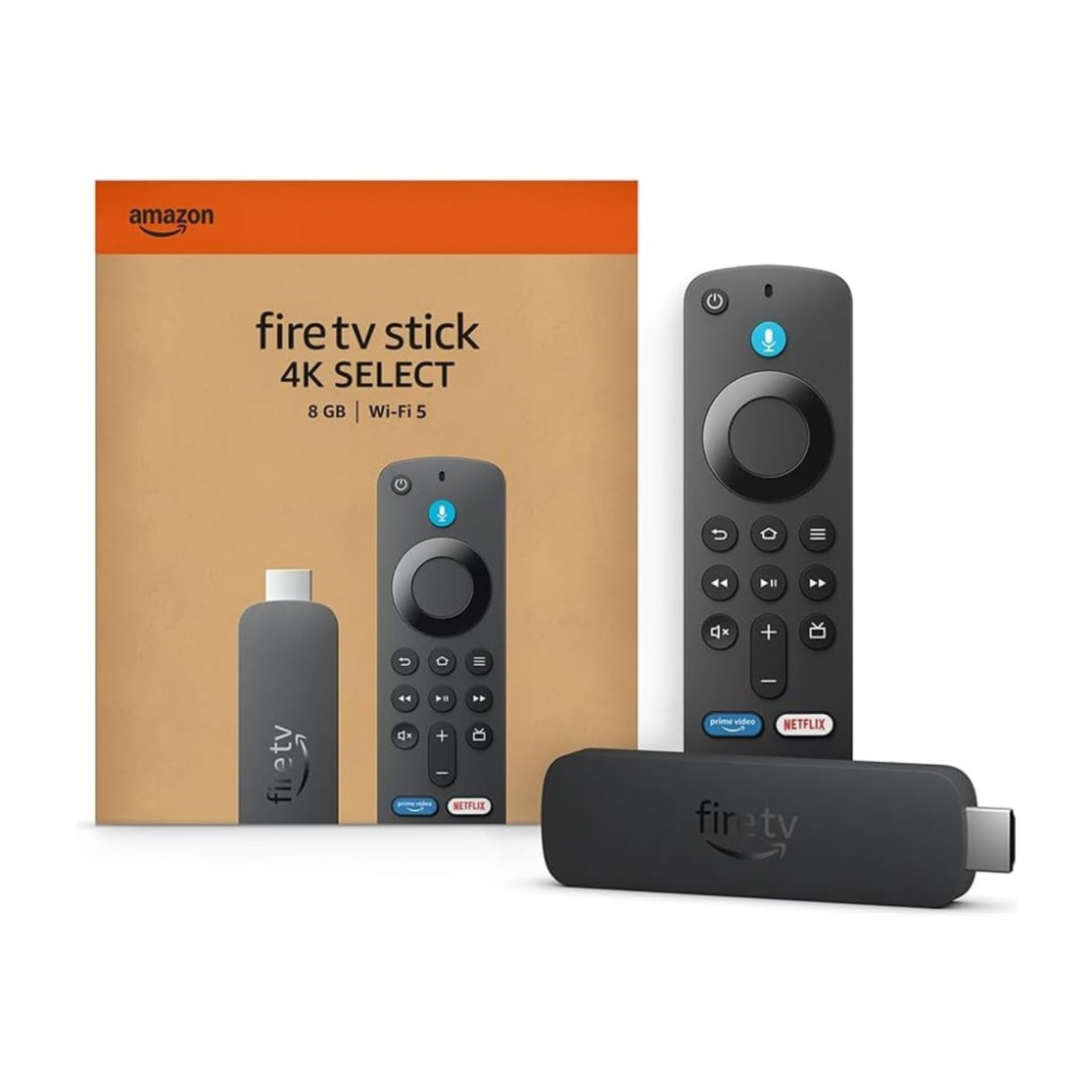 Amazon Fire TV Stick 4K Select Start Streaming in 4K Thousands of Films And Series And Free Live TV