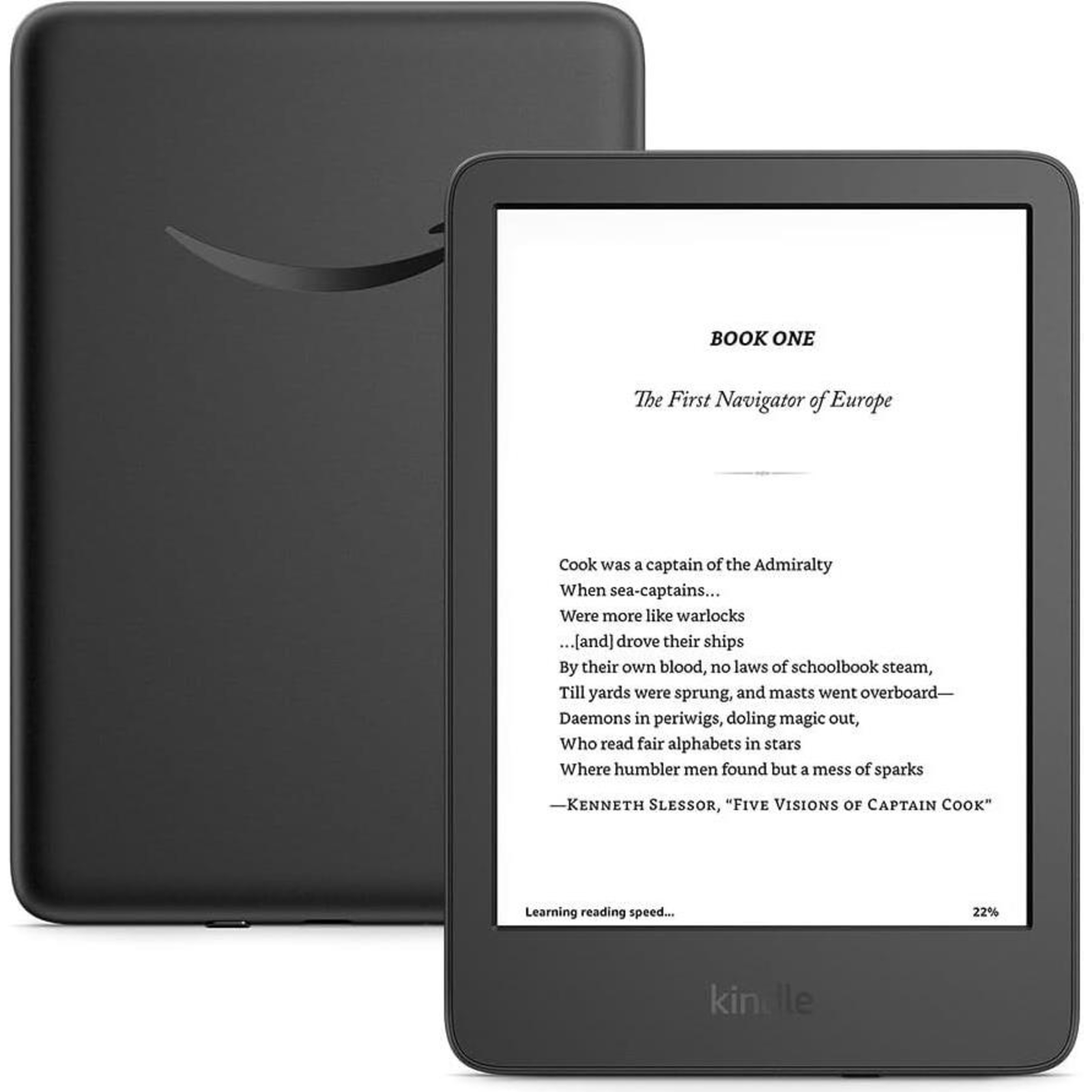 Amazon Kindle 6 11th Generation B0CP32JG8B E-book Reader 16 GB Wi-Fi Black E-book Reader