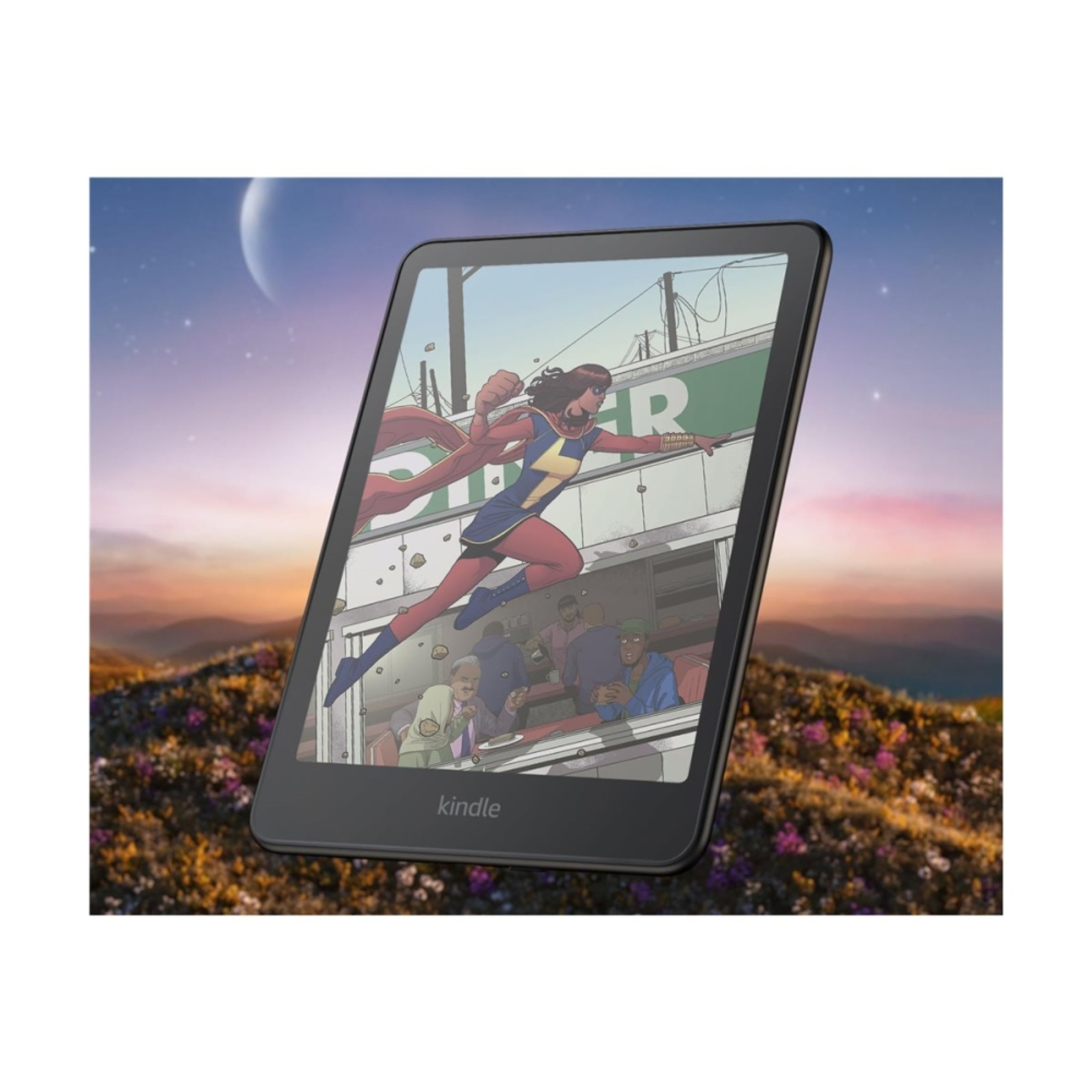 Amazon EBook Reader Kindle Colorsoft B0CX8MQF7R Black