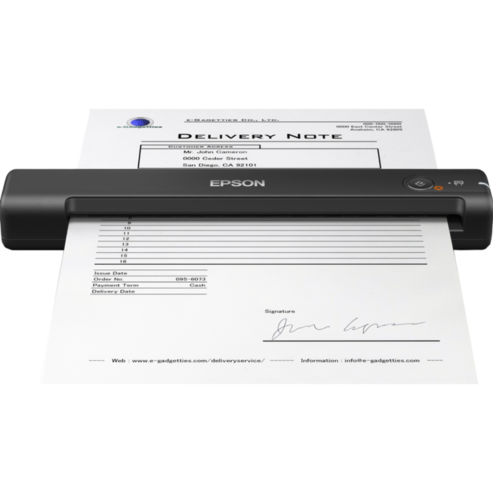 Epson WorkForce ES-50 Mobile Scanner