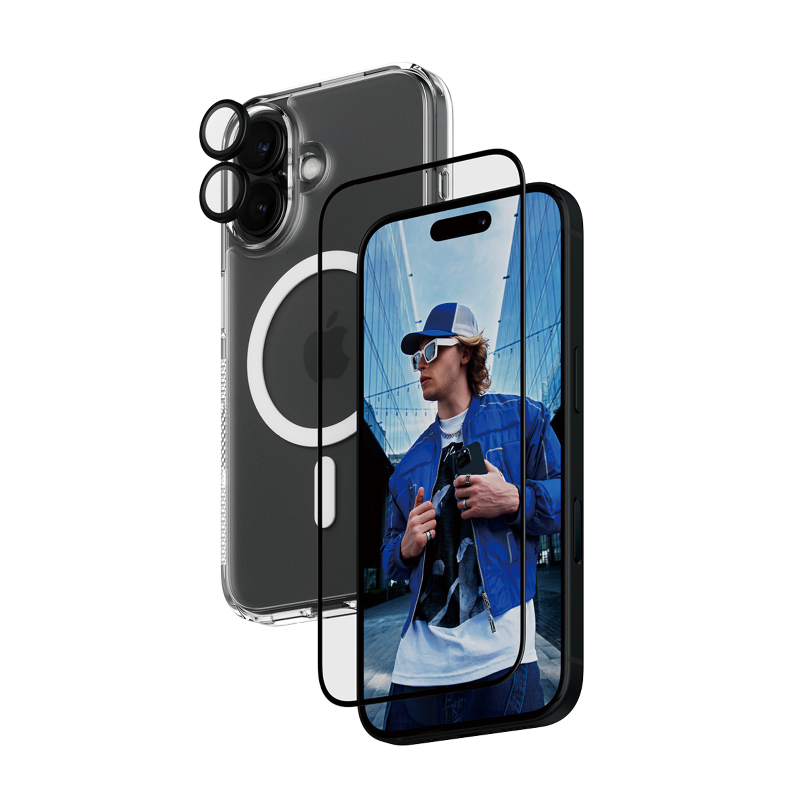 PanzerGlass 3-in-1 Predection Set for IPhone 16