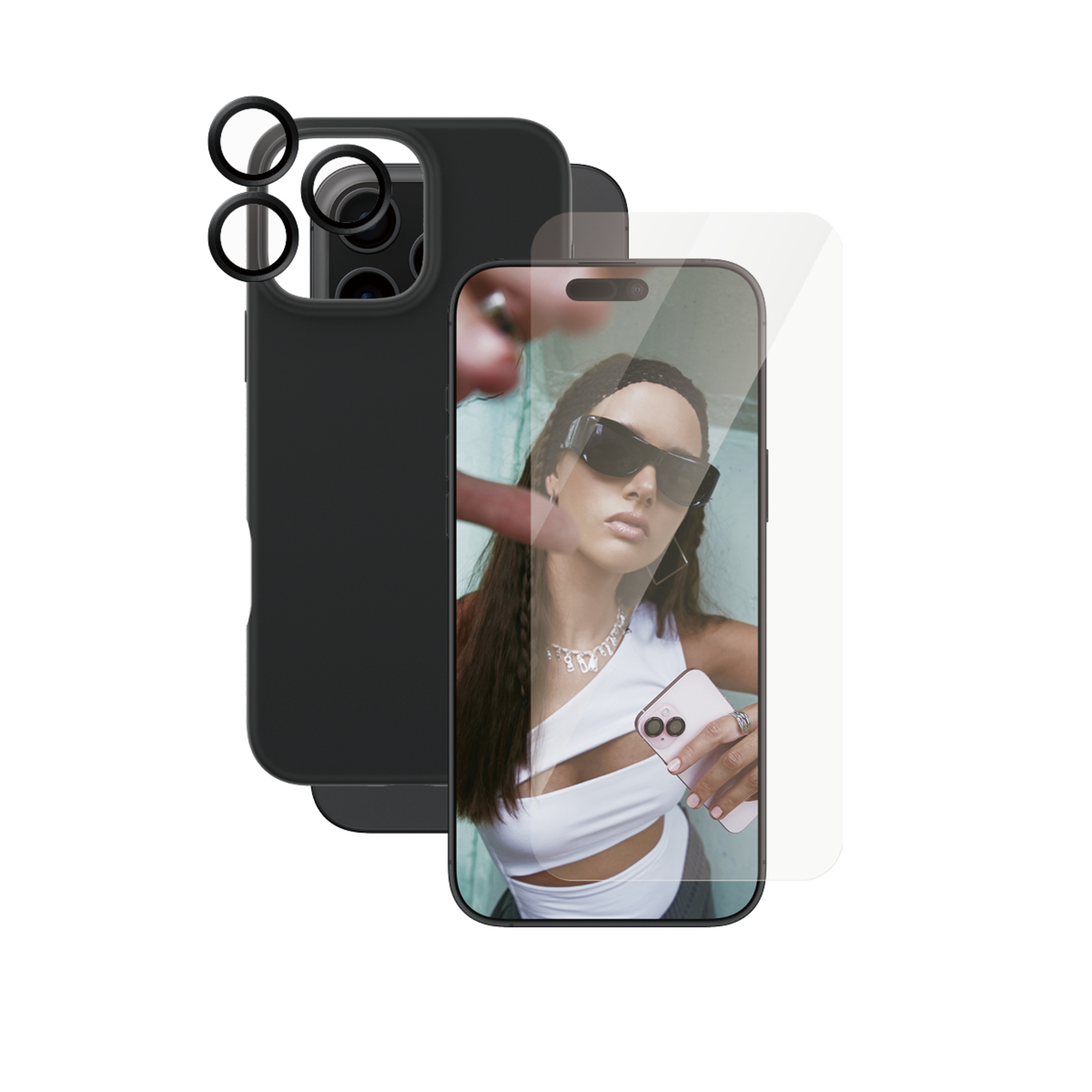 PanzerGlass CARE by Fashion 3-in-1 Predection Set for IPhone 16 Pro Max