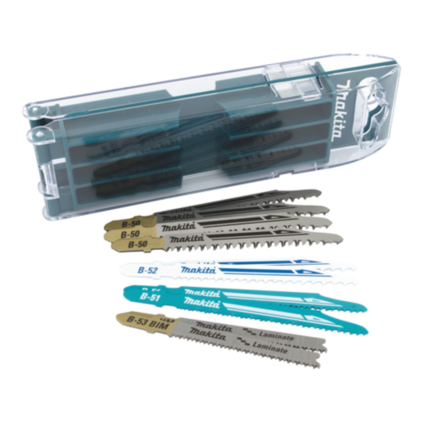 Makita Jigsaw Blade Set B-44426 10-piece Working Length 60 77mm