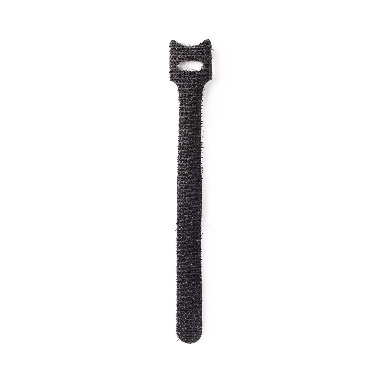 StarTech 6in Hook And Loop Cable Ties 50 Pack Black Reusable Straps Adjustable Flexible Cord