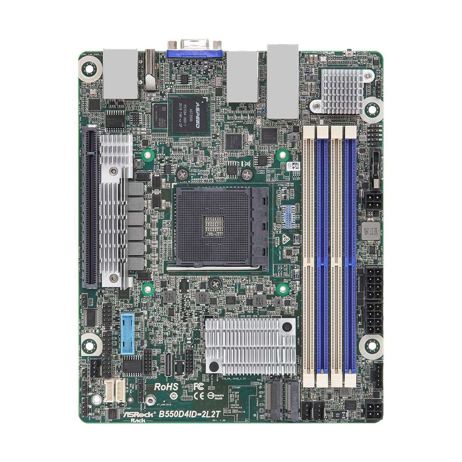 ASRock motherboard B550 Mini-ITX Socket AM4