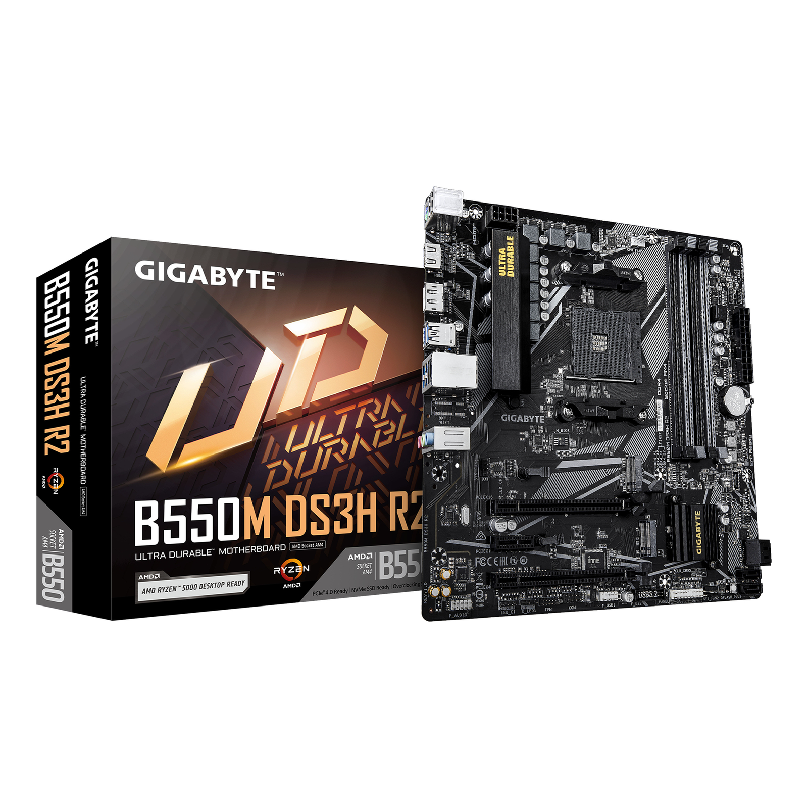Gigabyte B550M DS3H R2