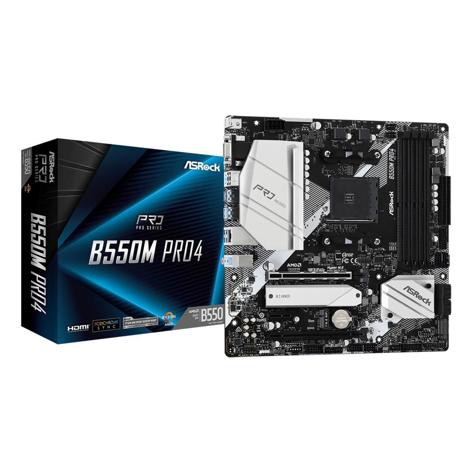 ASRock B550M PRO4 Motherboard