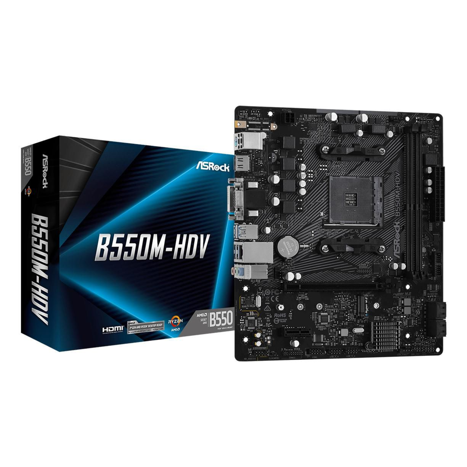 ASRock B550M-HDV Motherboard