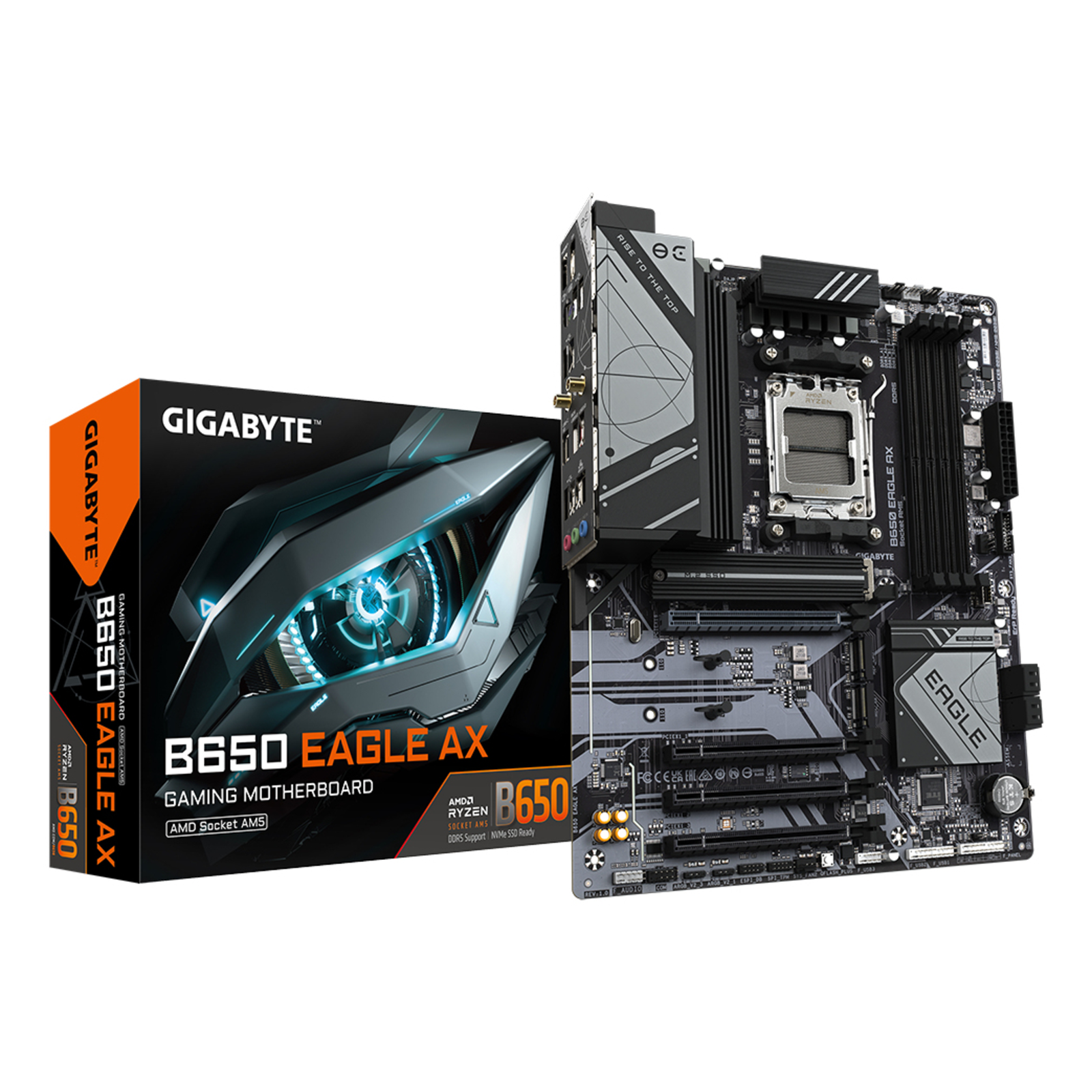 GIGABYTE B650 EAGLE AX B650,AM5,ATX,DDR5