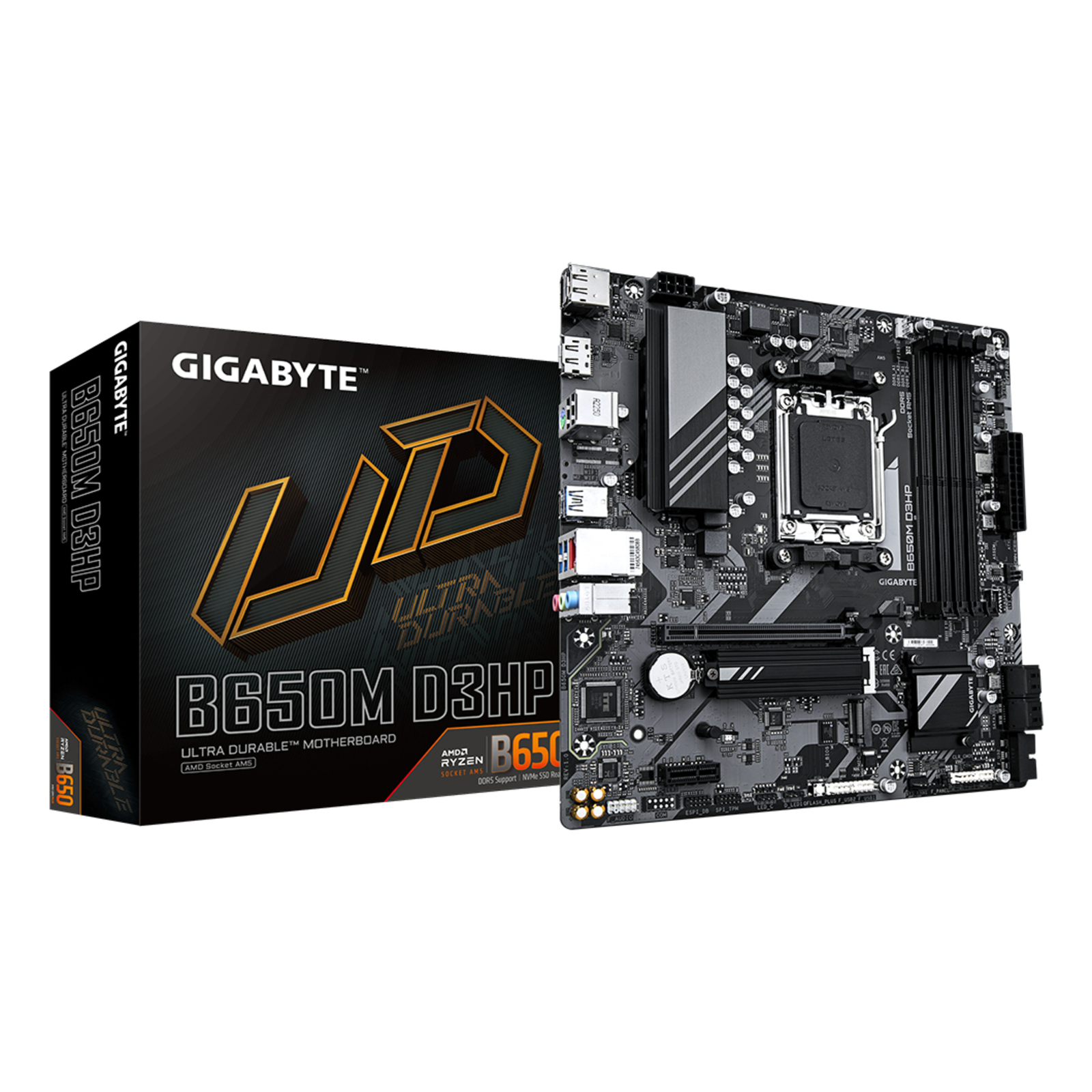 GIGABYTE B650M D3Micro-ATX Socket AM5 AMD B650