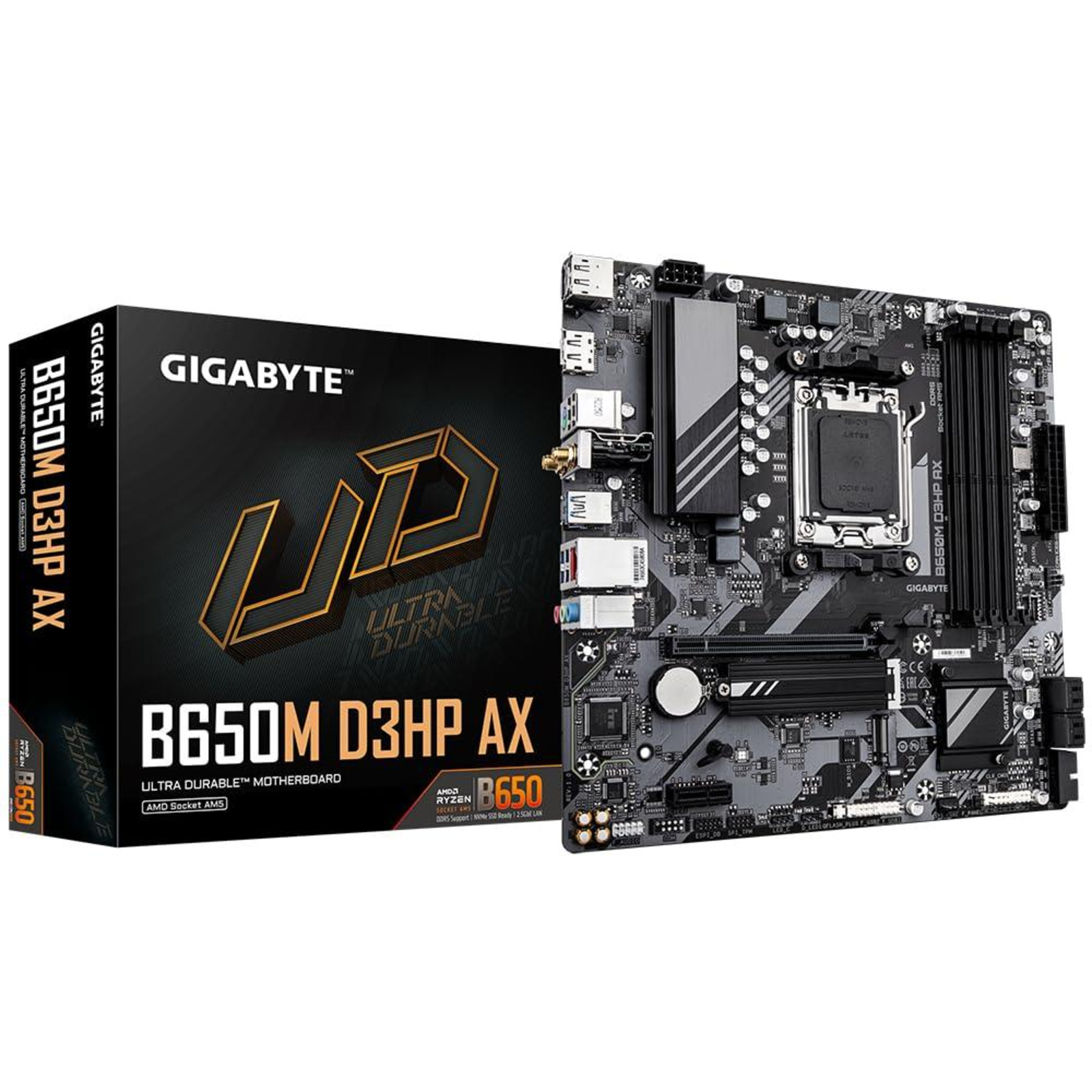 GIGABYTE B650M D3HP AX -AM5 -mATX