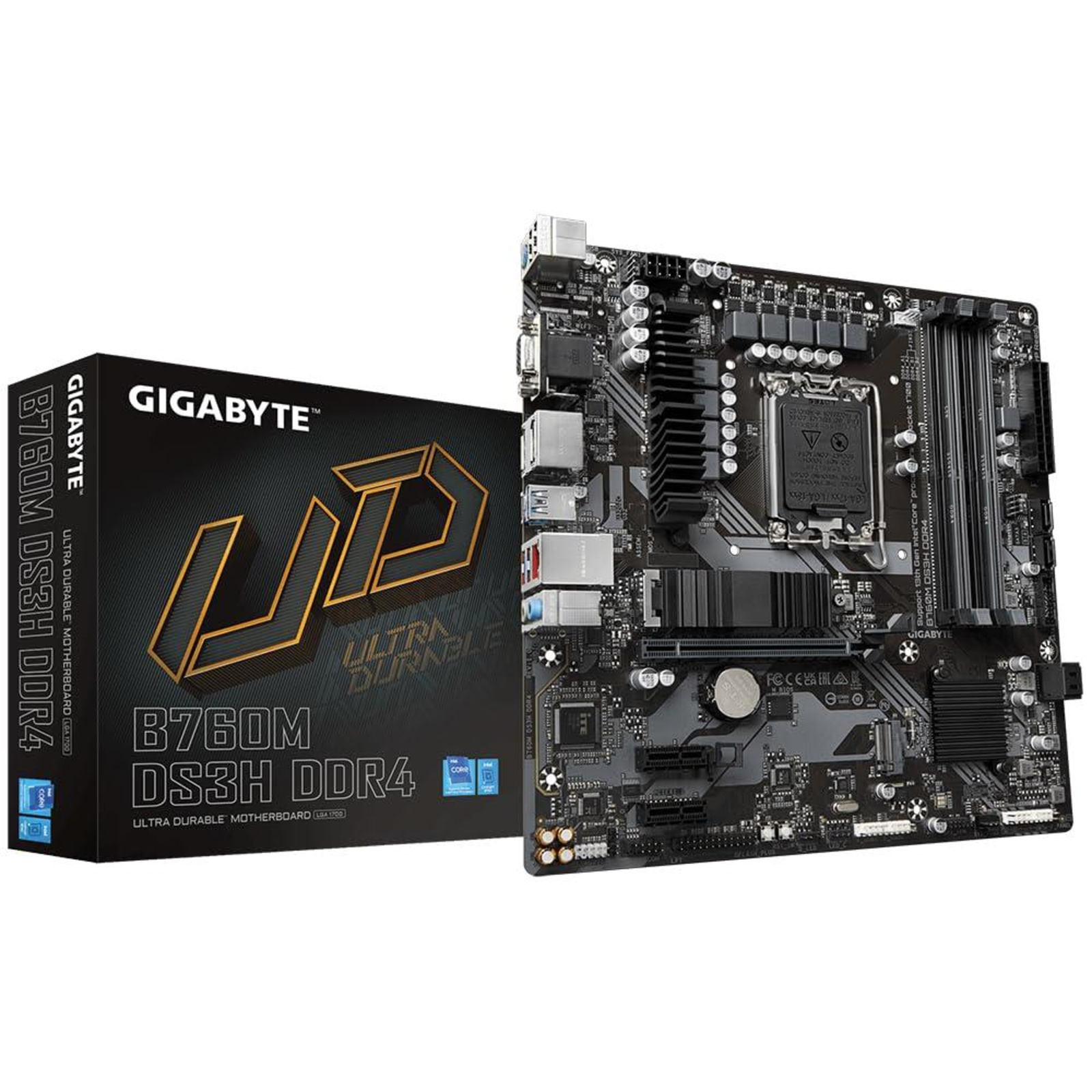 GIGABYTE B760M DS3H DDR4 1.0 Motherboard Micro ATX LGA1700