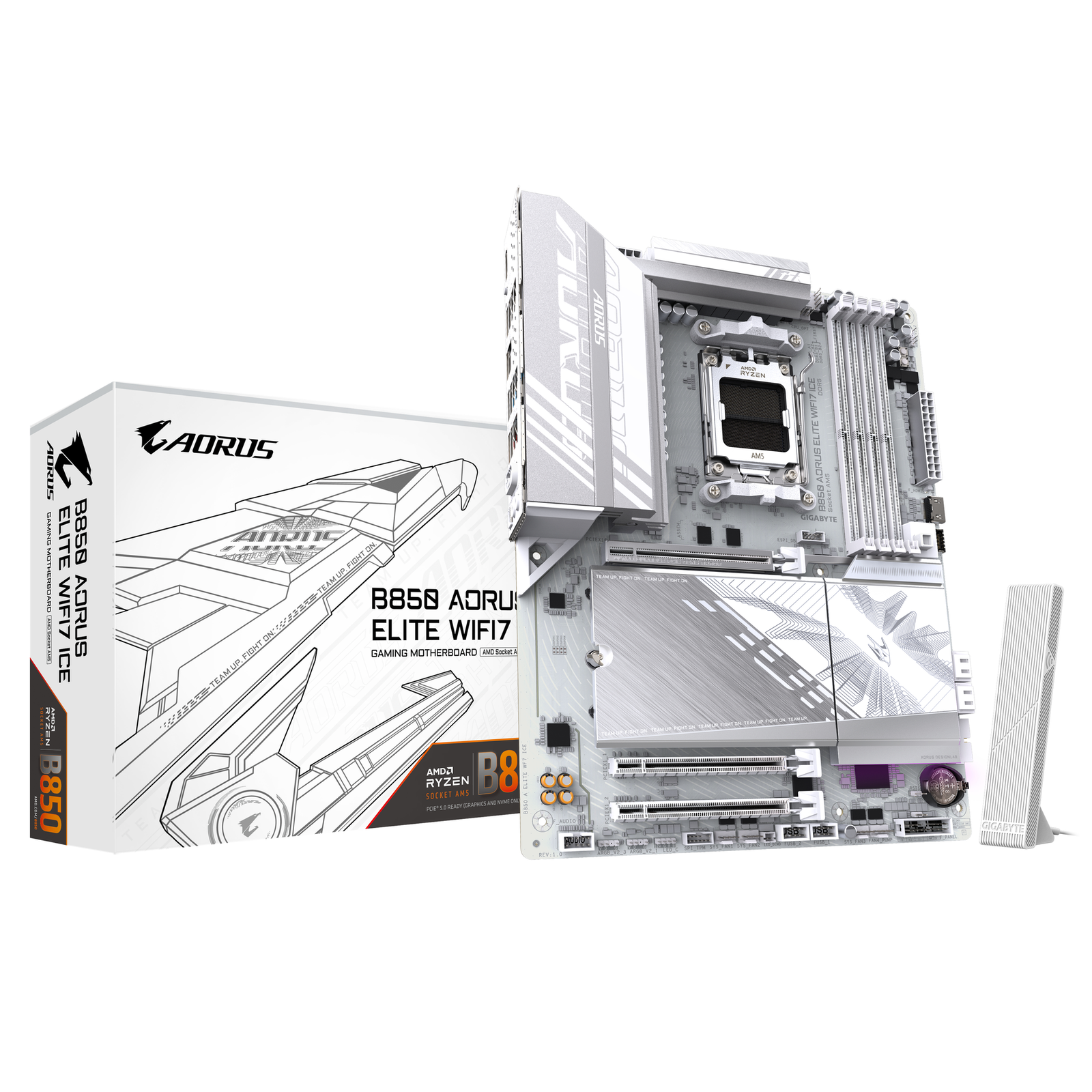 GIGABYTE motherboard B850 AORUS Elite WIFI7 ICE ATX Socket AM5 AMD B850