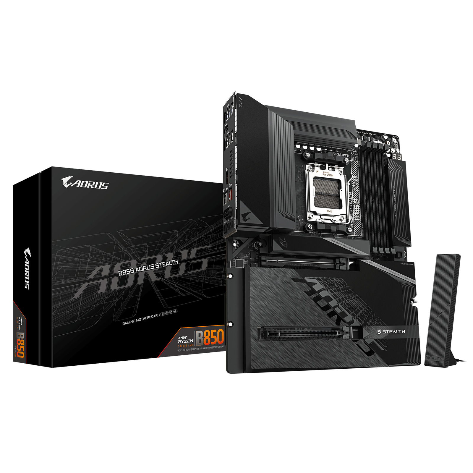 GIGABYTE MB GBT AMD AM5 B850 AORUS STEALTH