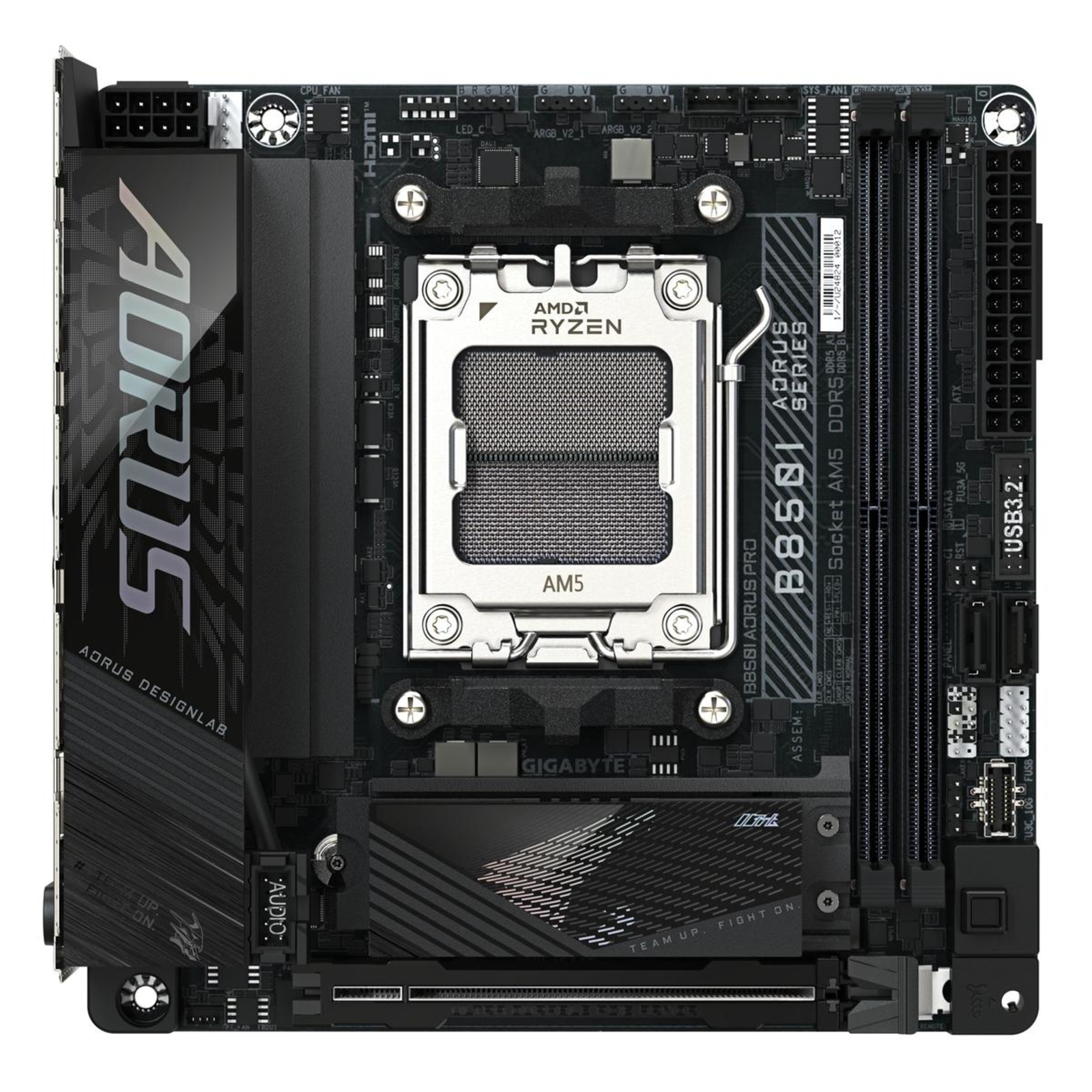 GIGABYTE MB Sc AM5 B850I AORUS PRO AMD B850 2xDDR5 1xHDMI WiFi Mini-ITX