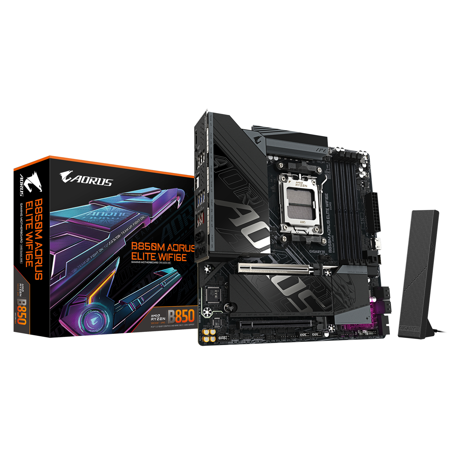 Gigabyte B850M A ELT WF6E Motherboard Socket (PC) AMD AM5 Form Factor (details) Micro-ATX
