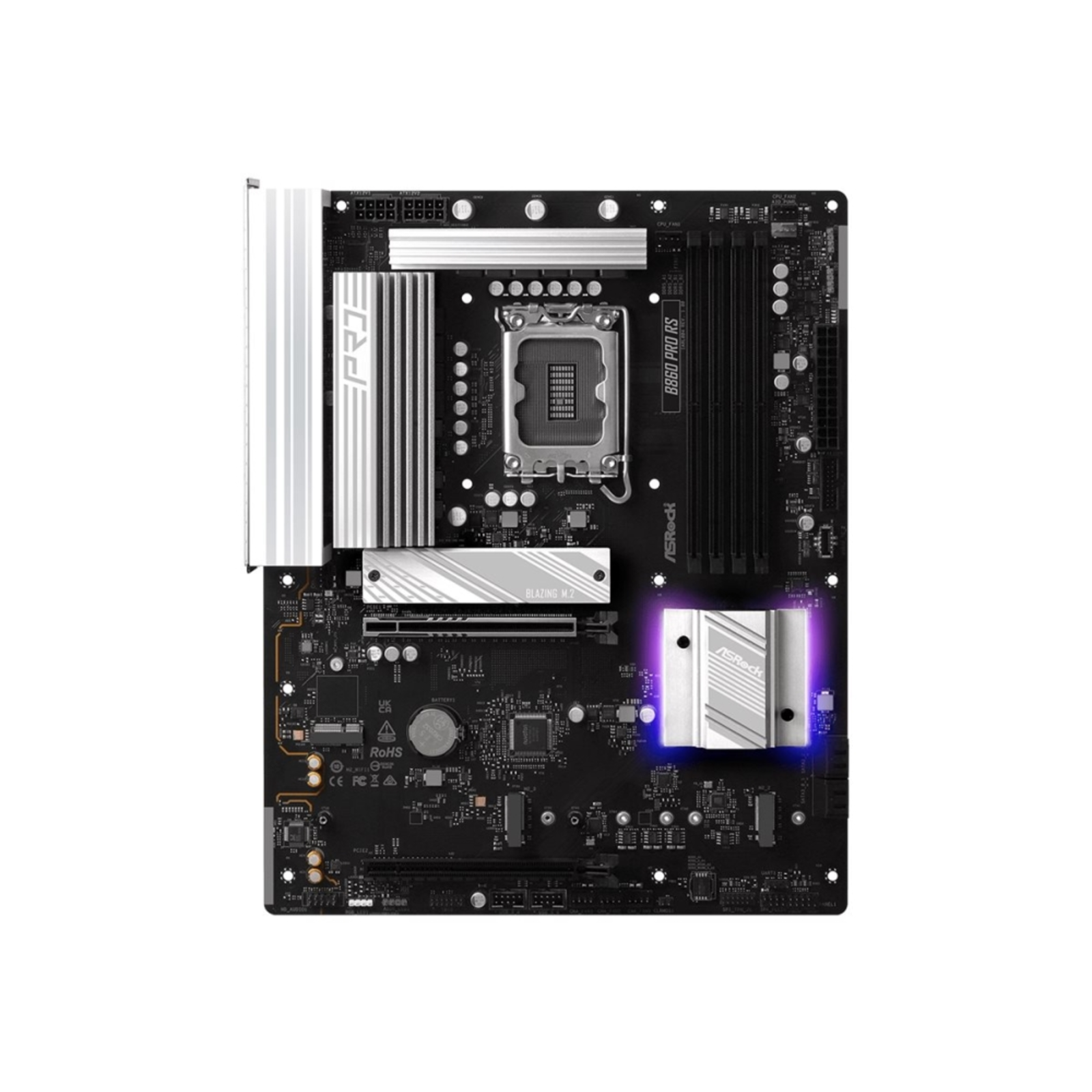 ASRock MB Sc LGA1851 B860 Pro RS Intel B860 4xDDR5 1xDP 1xHDMI ATX