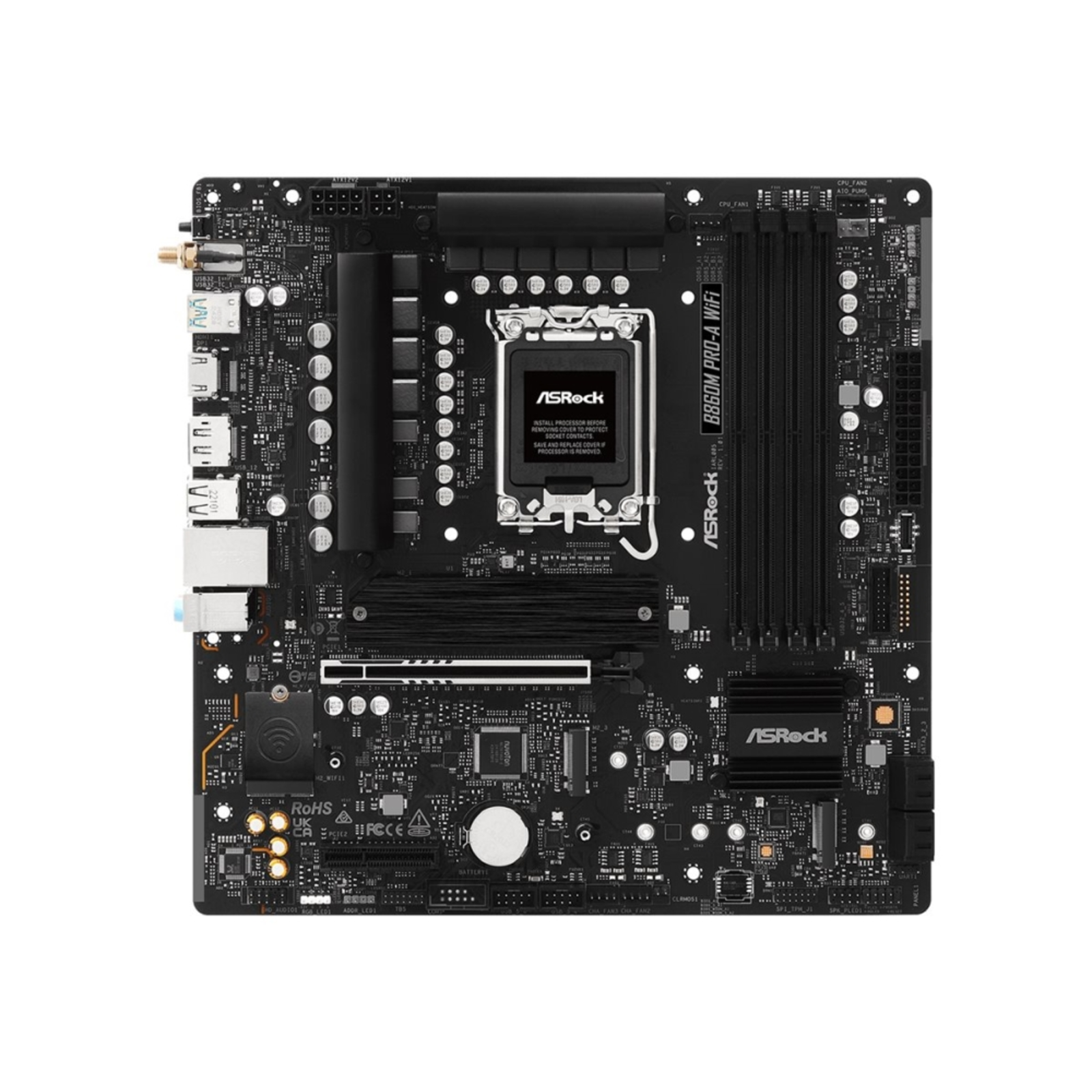 ASROCK B860M Pro-A WiFi LGA1851 DDR5 MATX MB