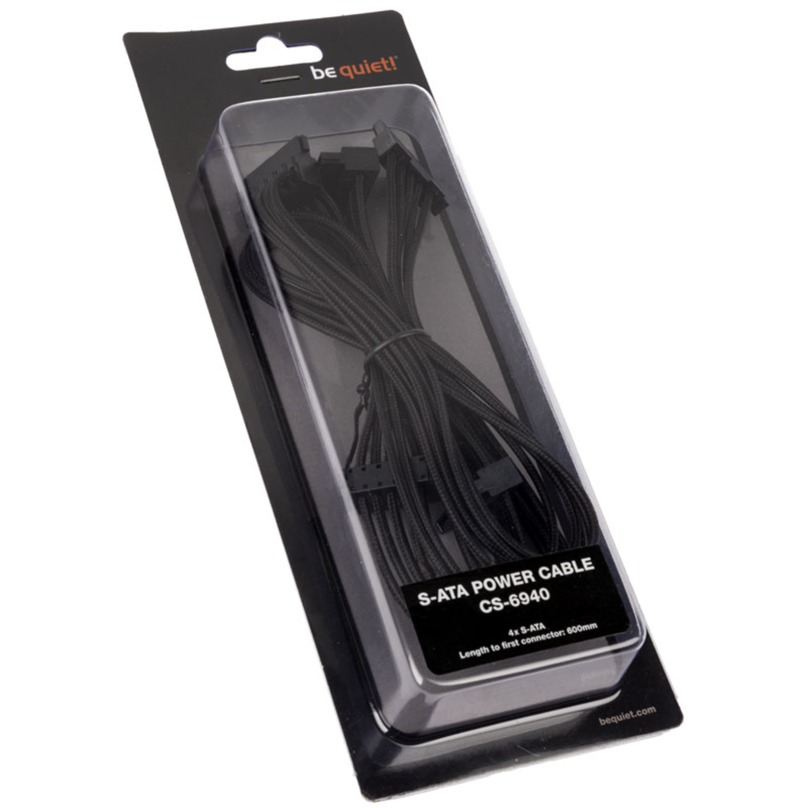 be Quiet Power Cable 4x S-ATA 90cm