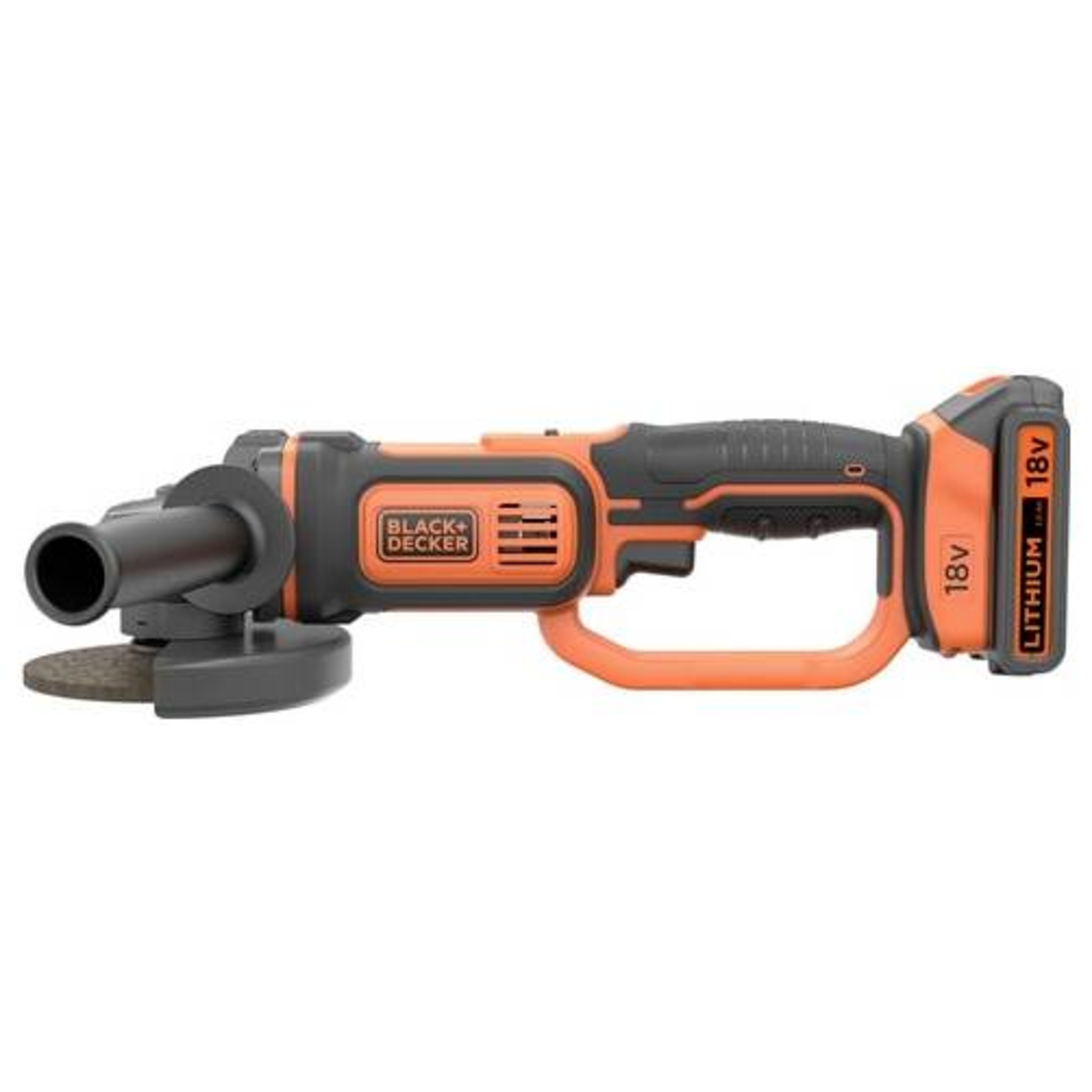BLACK+DECKER BCG720N-XJ Cordless Angle Grinder