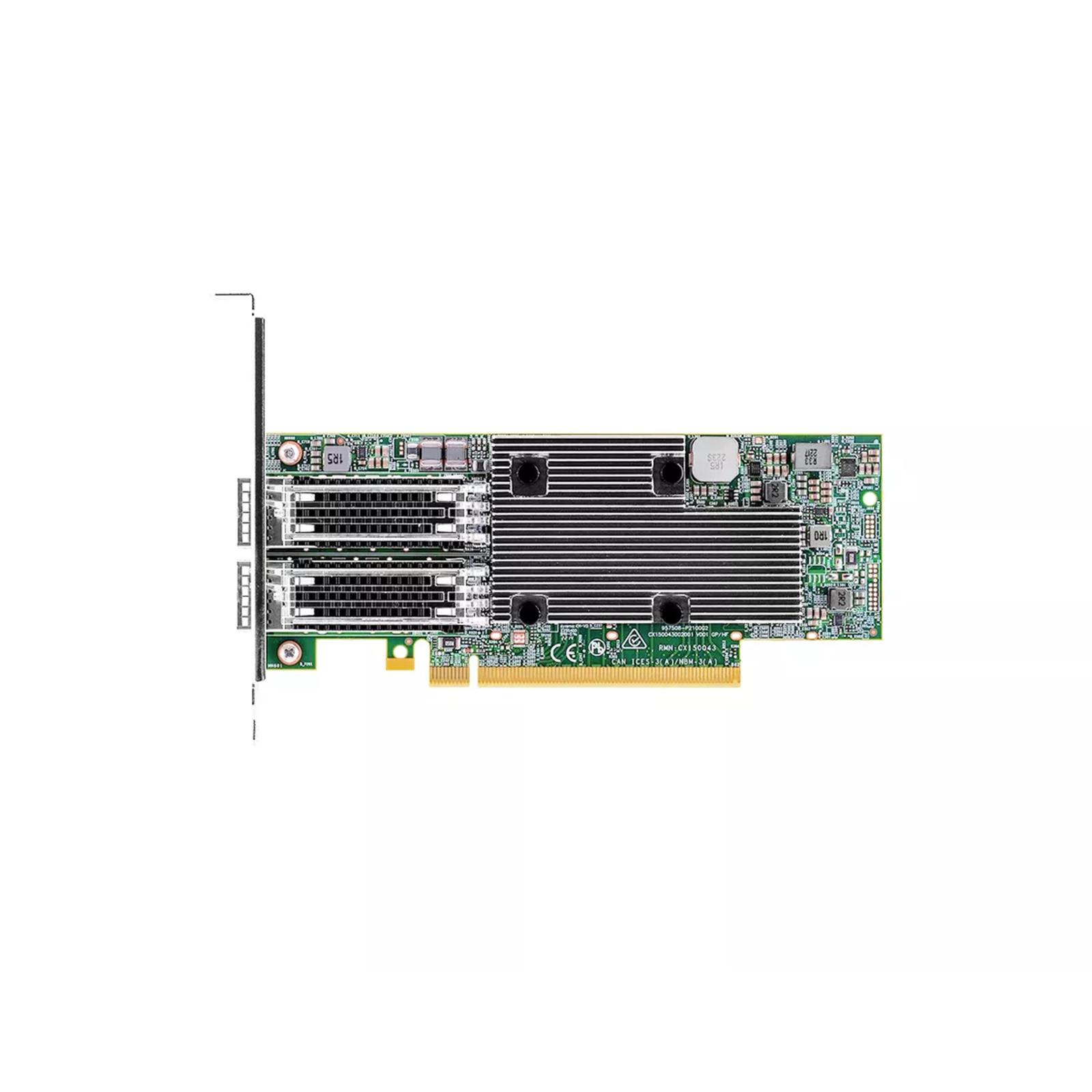 Broadcom Network Card P2100G 2x 100GbE QSFP56 PCIe NIC 4.0 X16