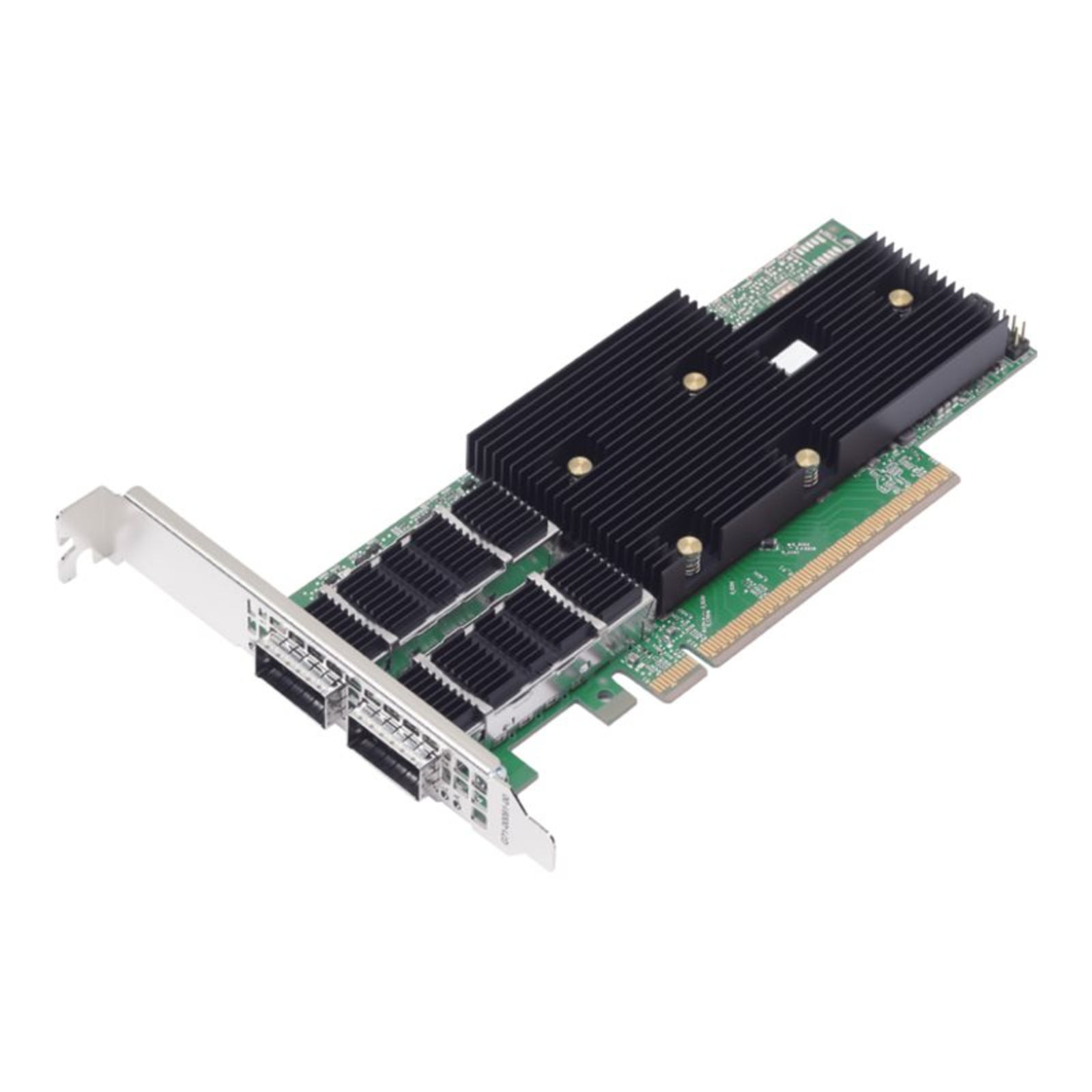 Broadcom P2200G Network Adapter PCIe 5.0 X16 Low-Profile 400 Gigabit QSFP112 X 2