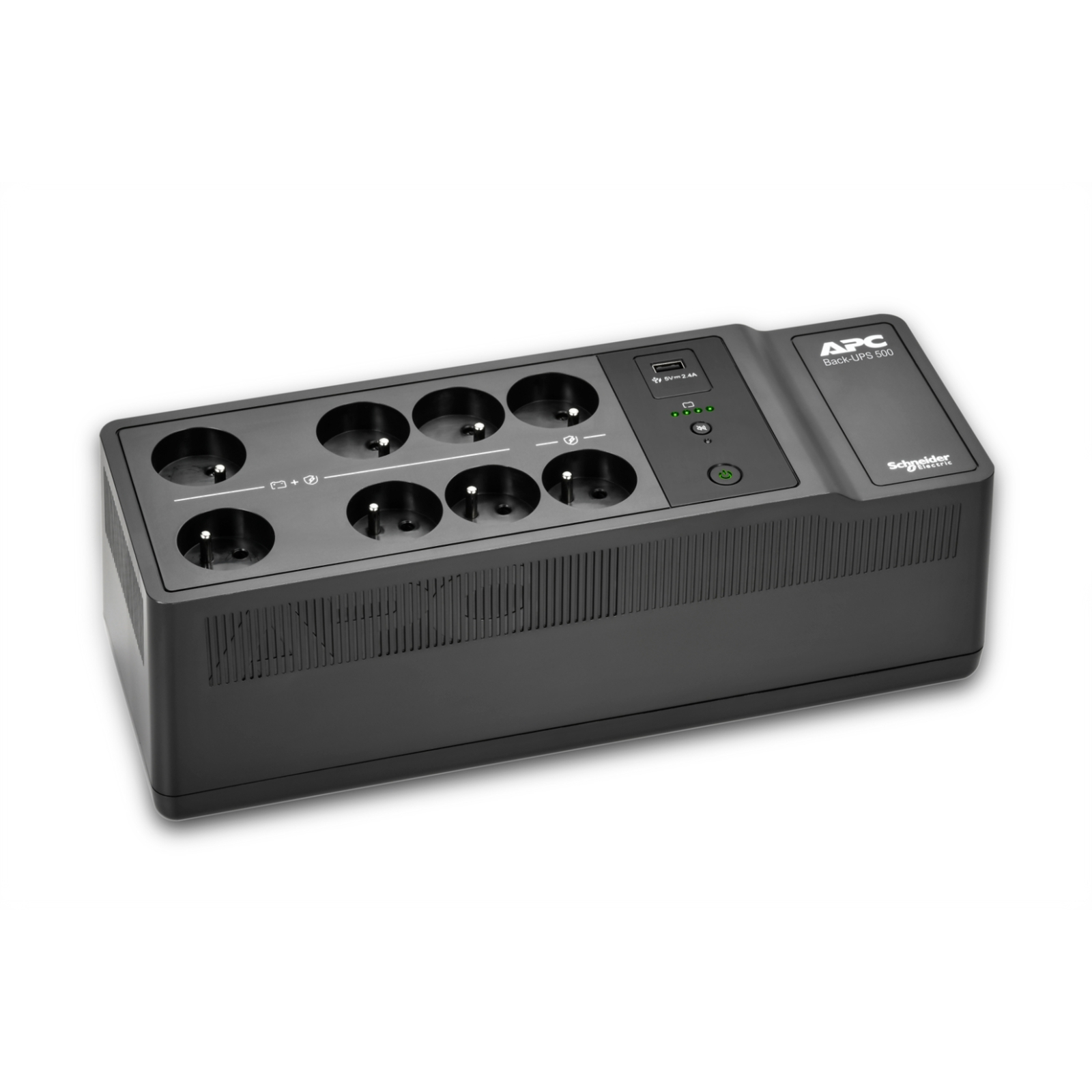 APC Back-UPS (500VA/300W 230V 8xE USB-A)