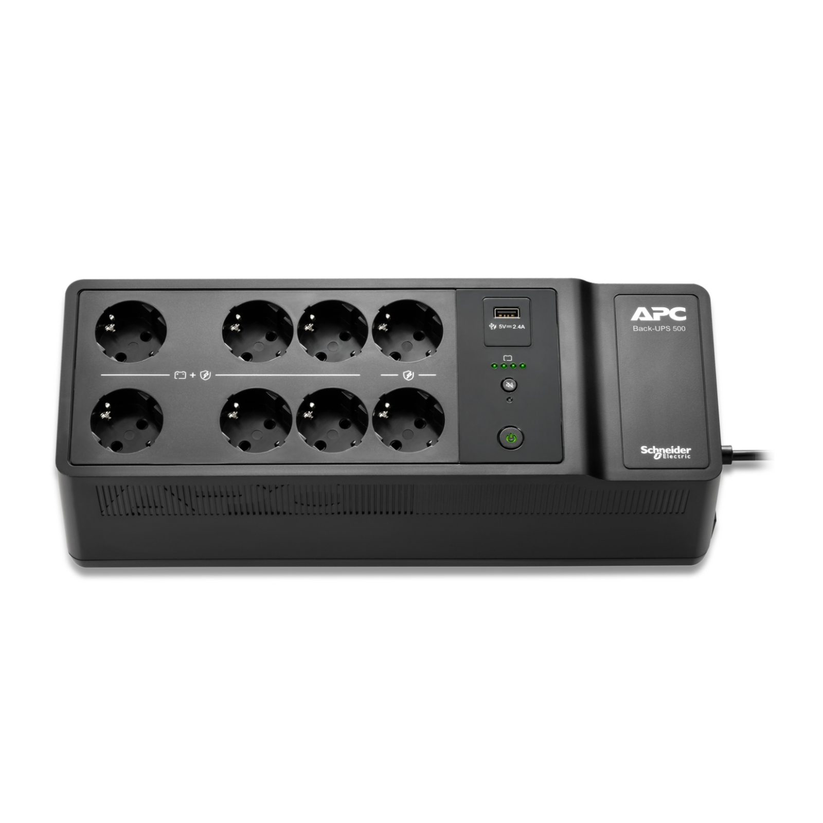 APC UPS Back-UPS 500VA 300W 230V Schuko 8-gang