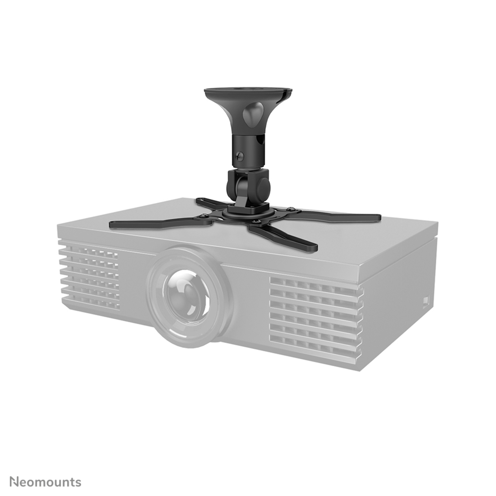 Neomounts Projector Ceiling Mount Height 18,5cm Black Max.10KG