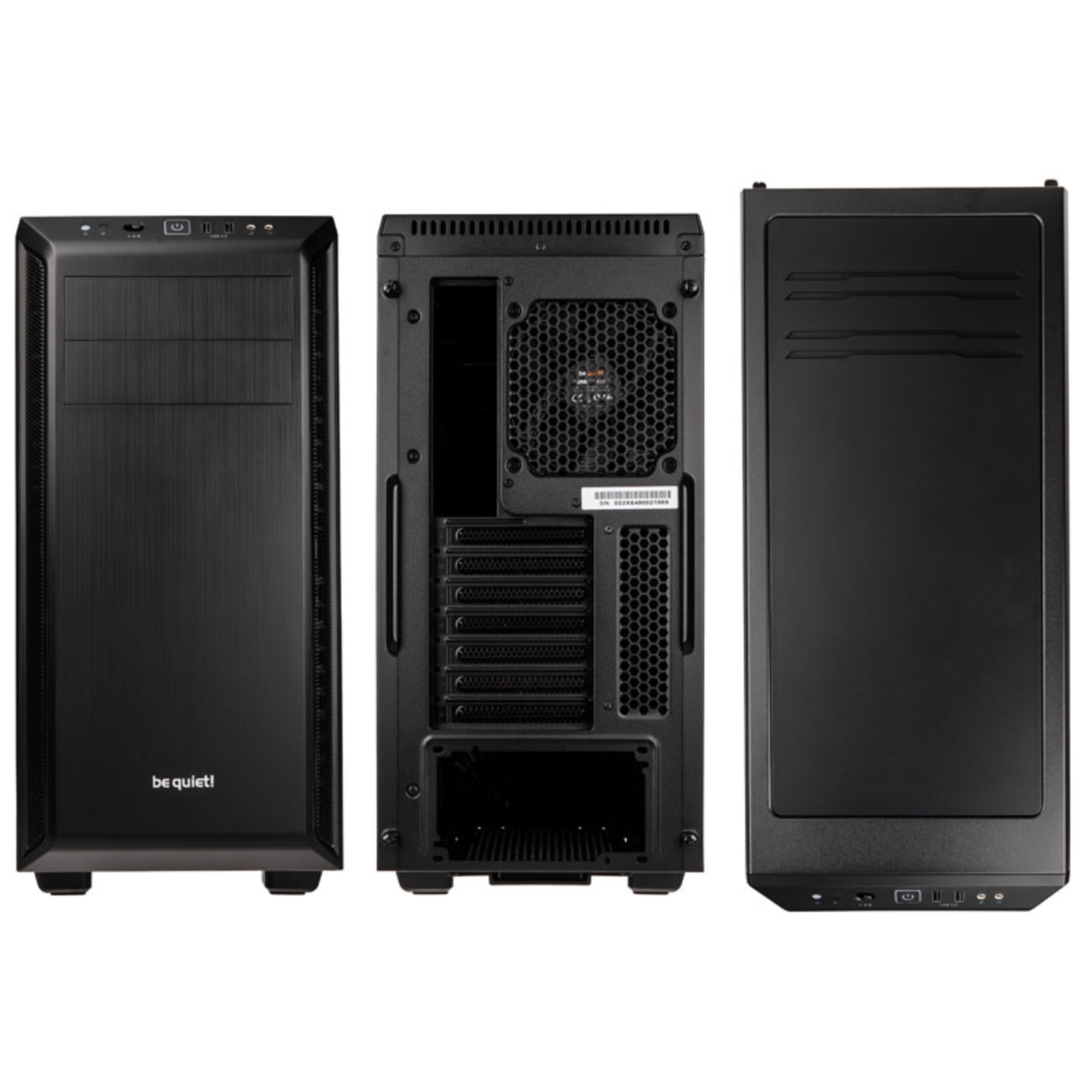 be Quiet Pure Base 600 ATX without Power Supply Black