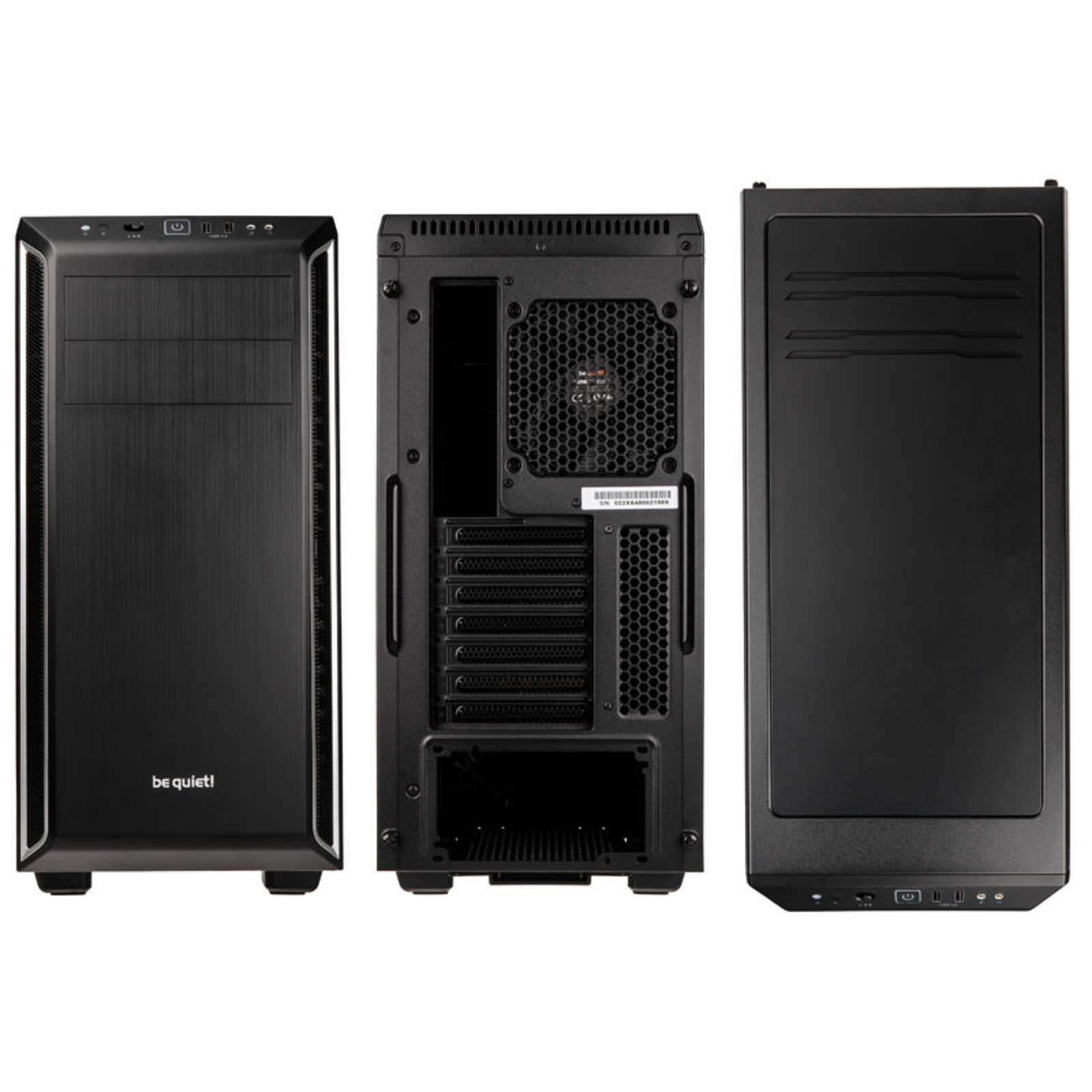 be Quiet PURE BASE 600 Silver Housing