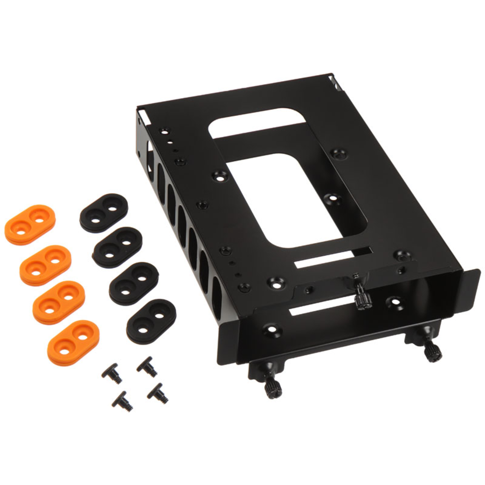 be Quiet Enclosure for Storage Drives Capacity 1 Hard Disk Drive Or 2 SSDs