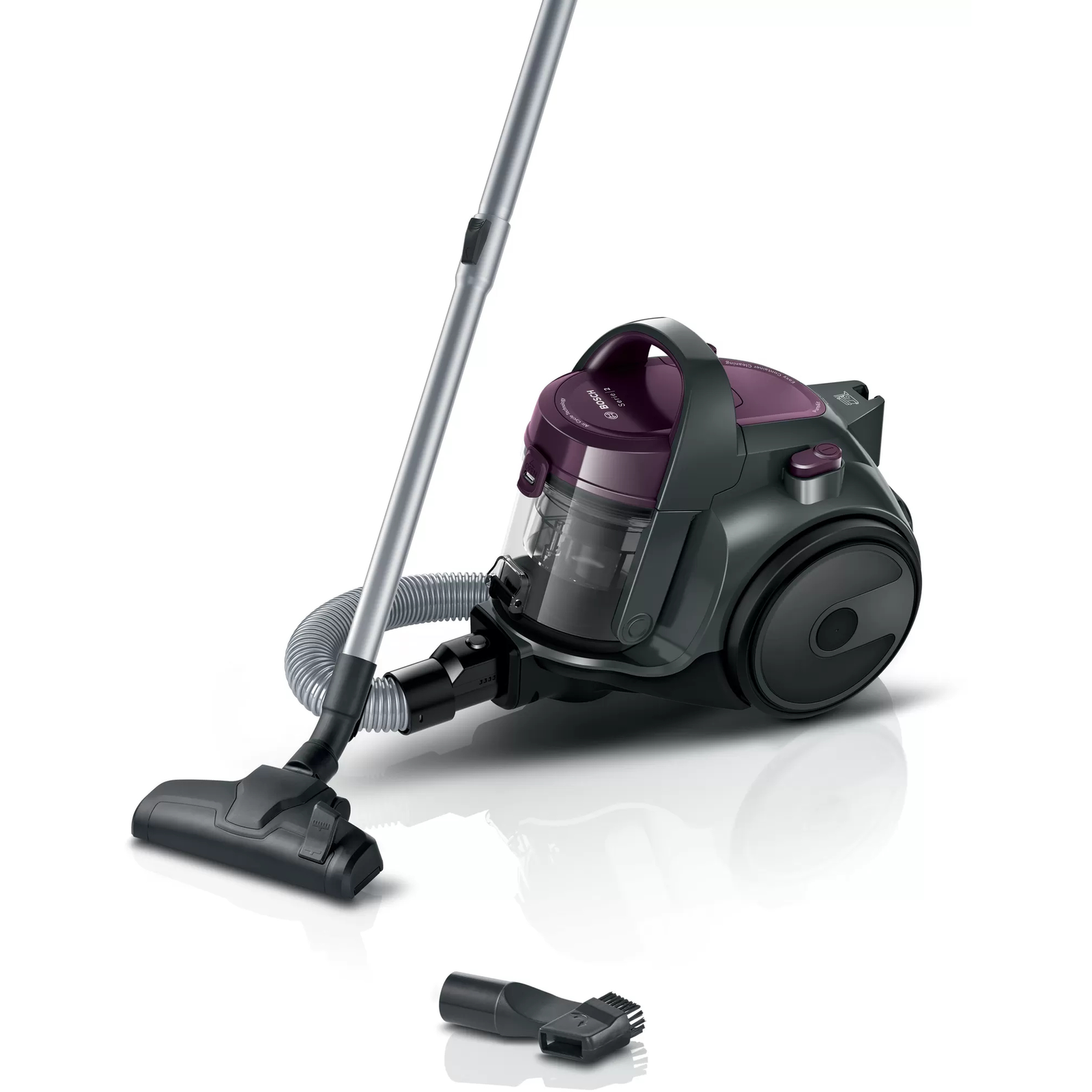 Bosch Series 2 BGC05AAA1 Purple Grey Robot Vacuum Cleaner