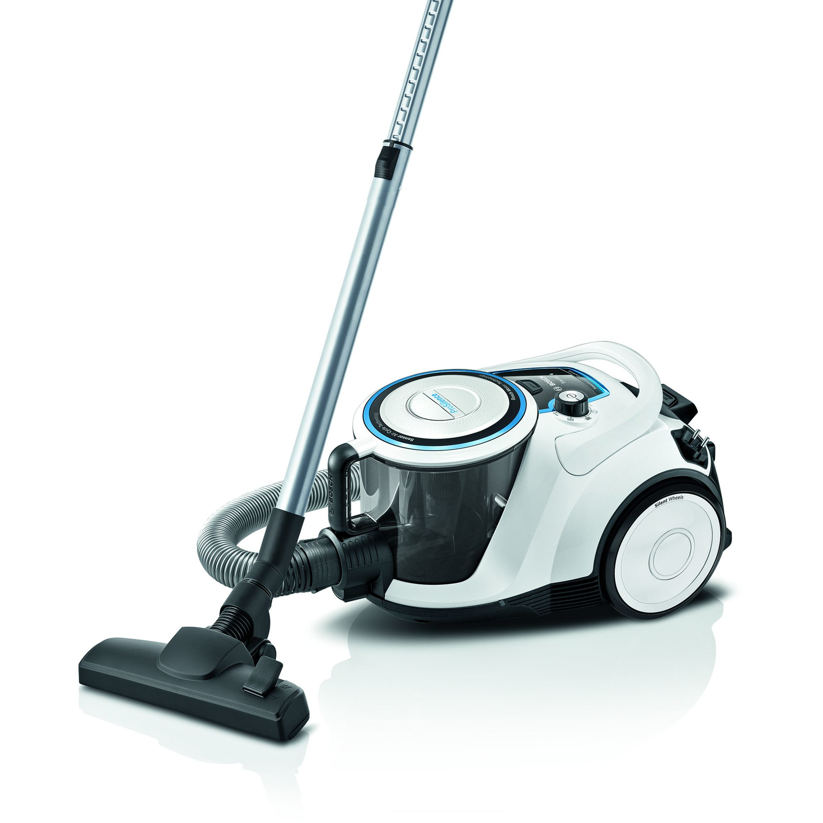 Bosch ProSilence BGC41LSIL Series 6 White Robot Vacuum Cleaner
